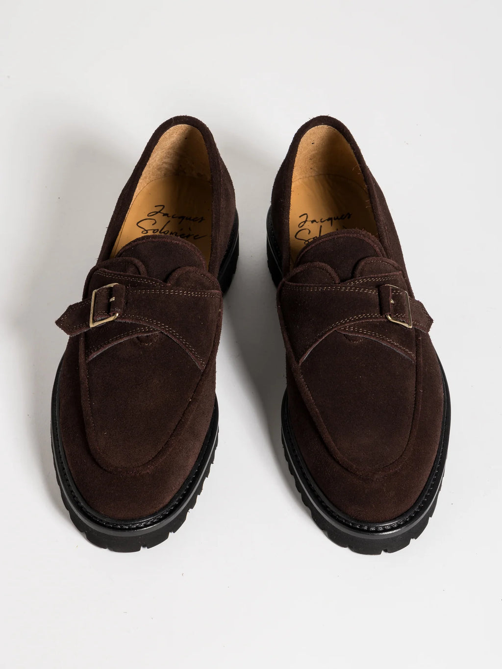 Jacques Solovière  Tommy Lug Suede - Mogano