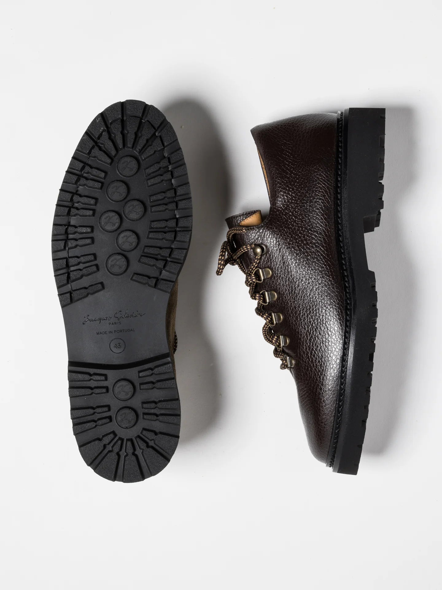 Jacques Solovière Rasmus Lug Grained Leather - Ebano