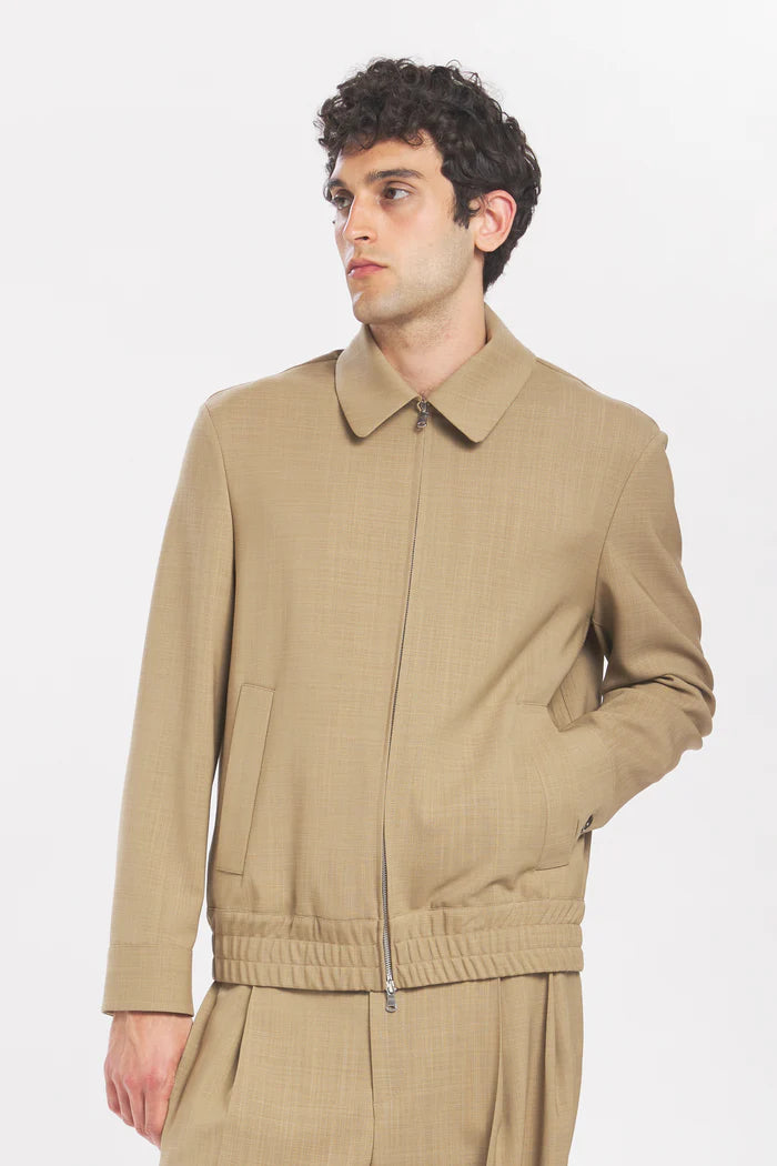 Barena Coat Tibio Grana - Khaki