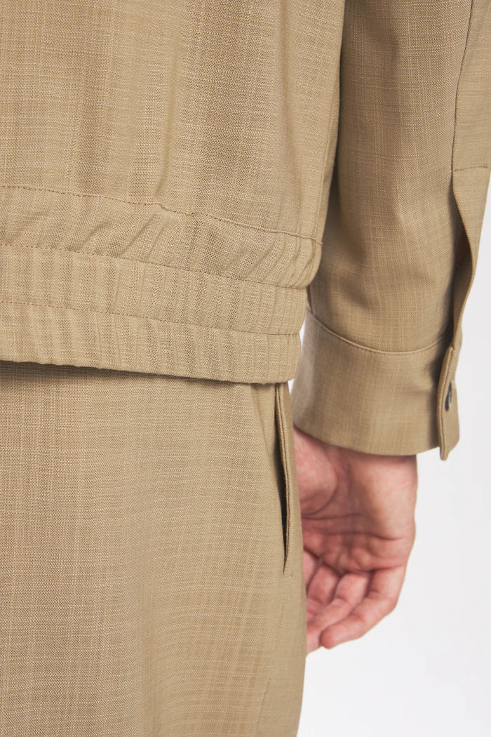 Barena Coat Tibio Grana - Khaki
