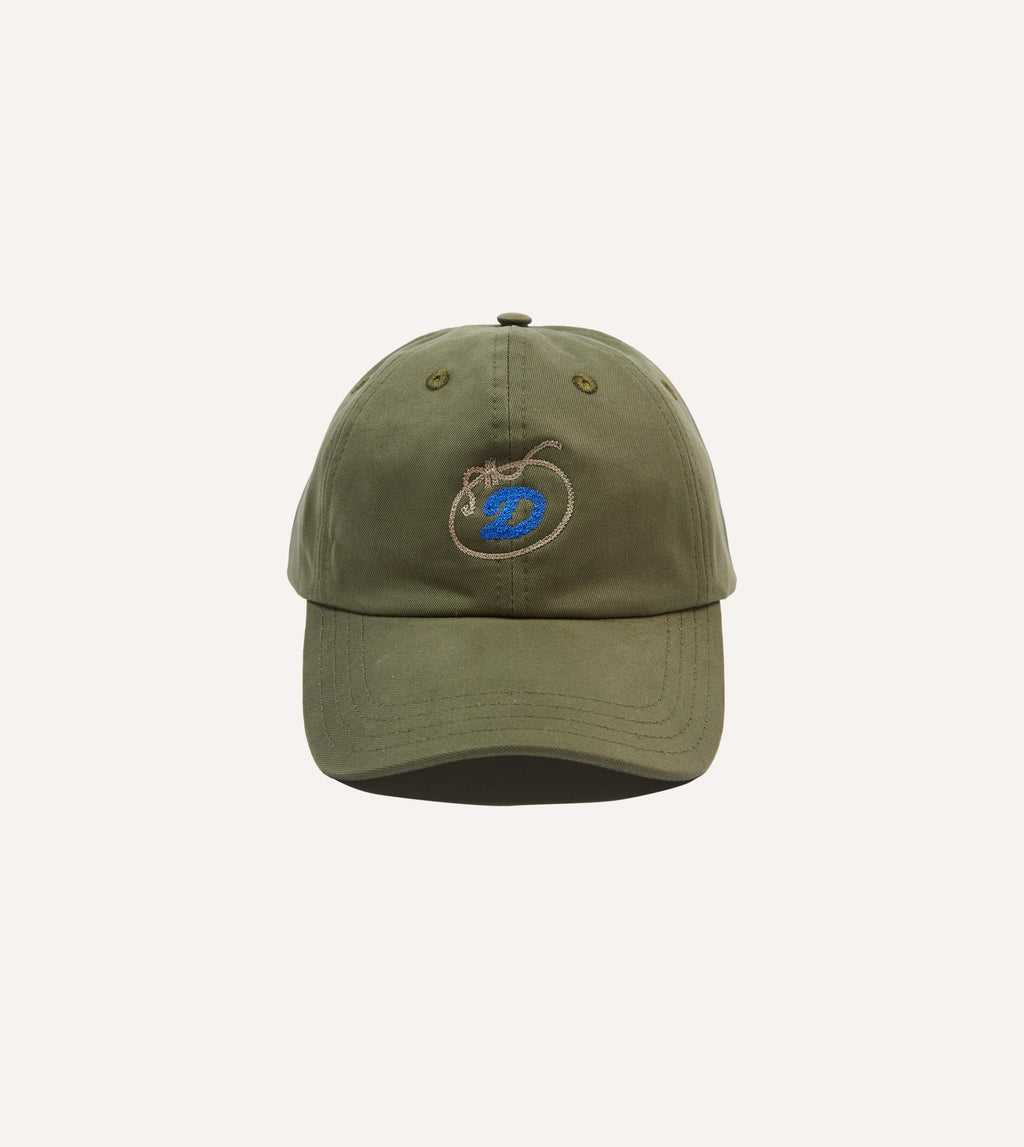 Drake's D Lasso Baseball Cap - Khaki