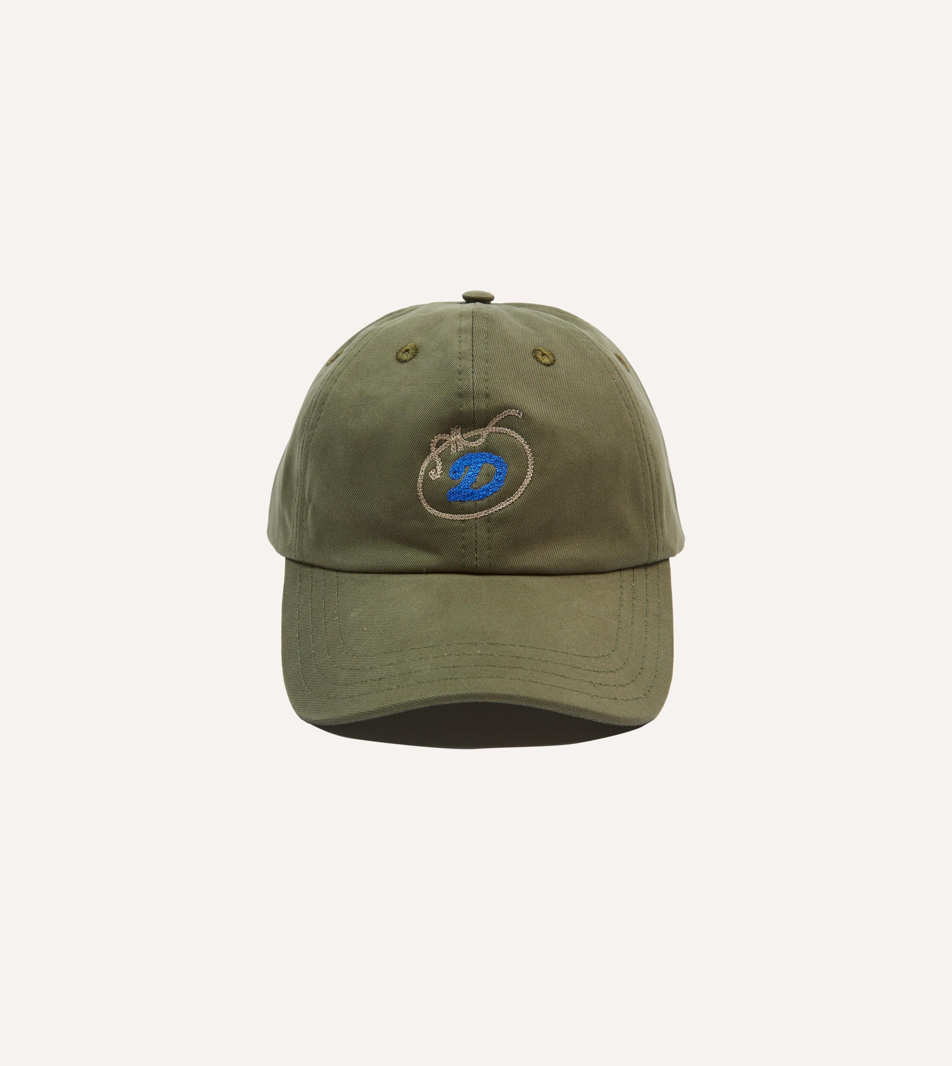 Drake's D Lasso Baseball Cap - Khaki