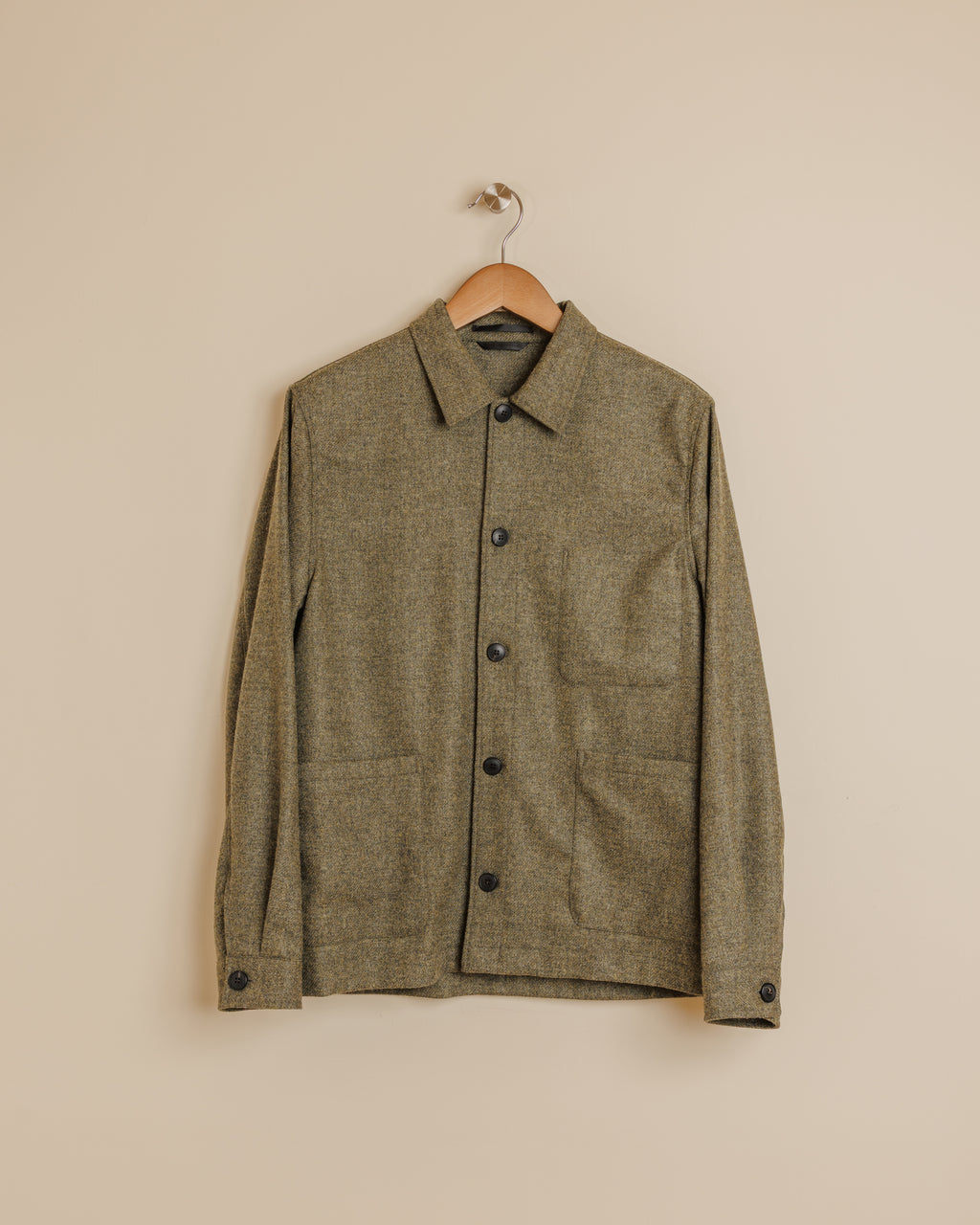 Wool Twin Pocket Jacket - Sea Moss