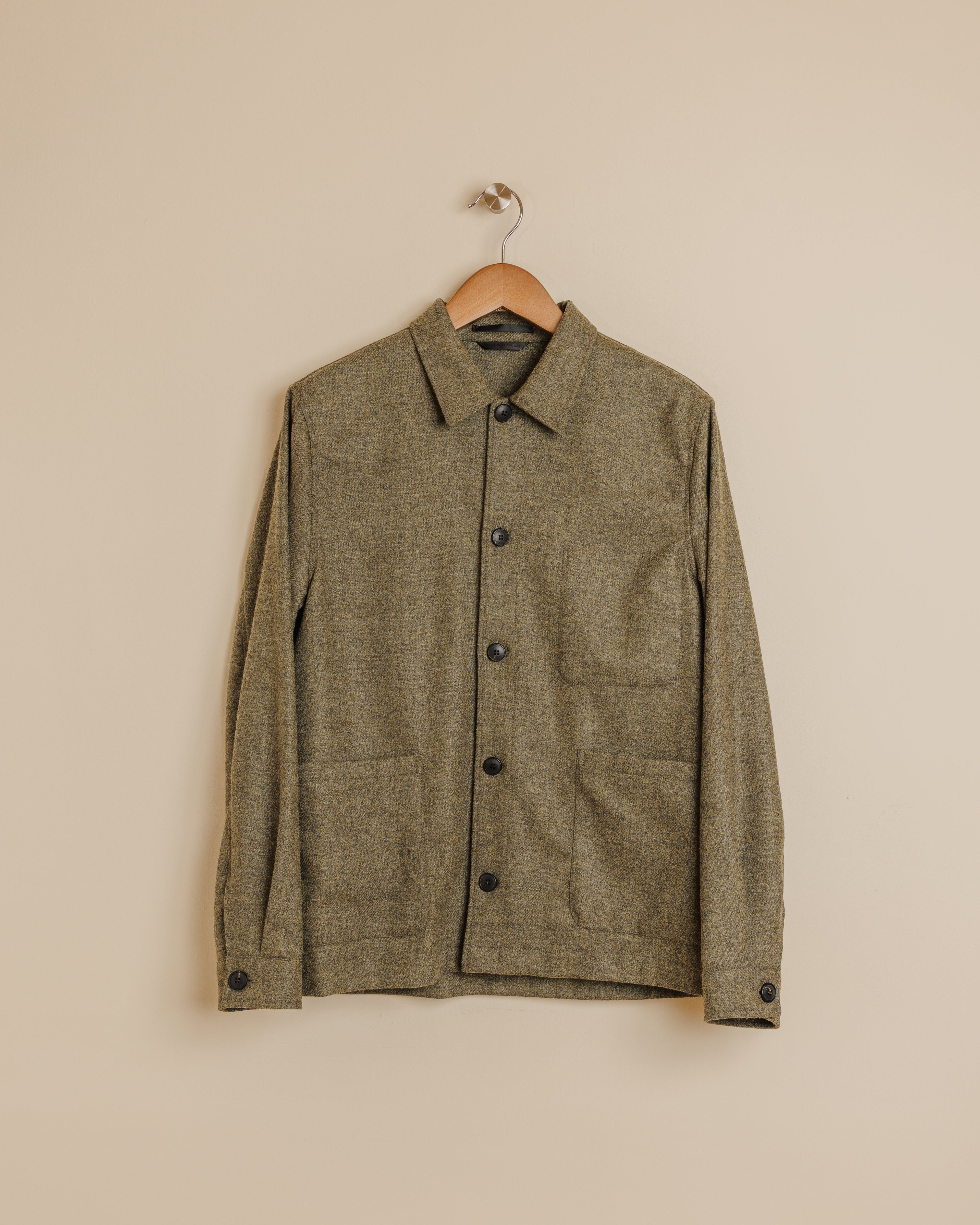 Wool Twin Pocket Jacket - Sea Moss