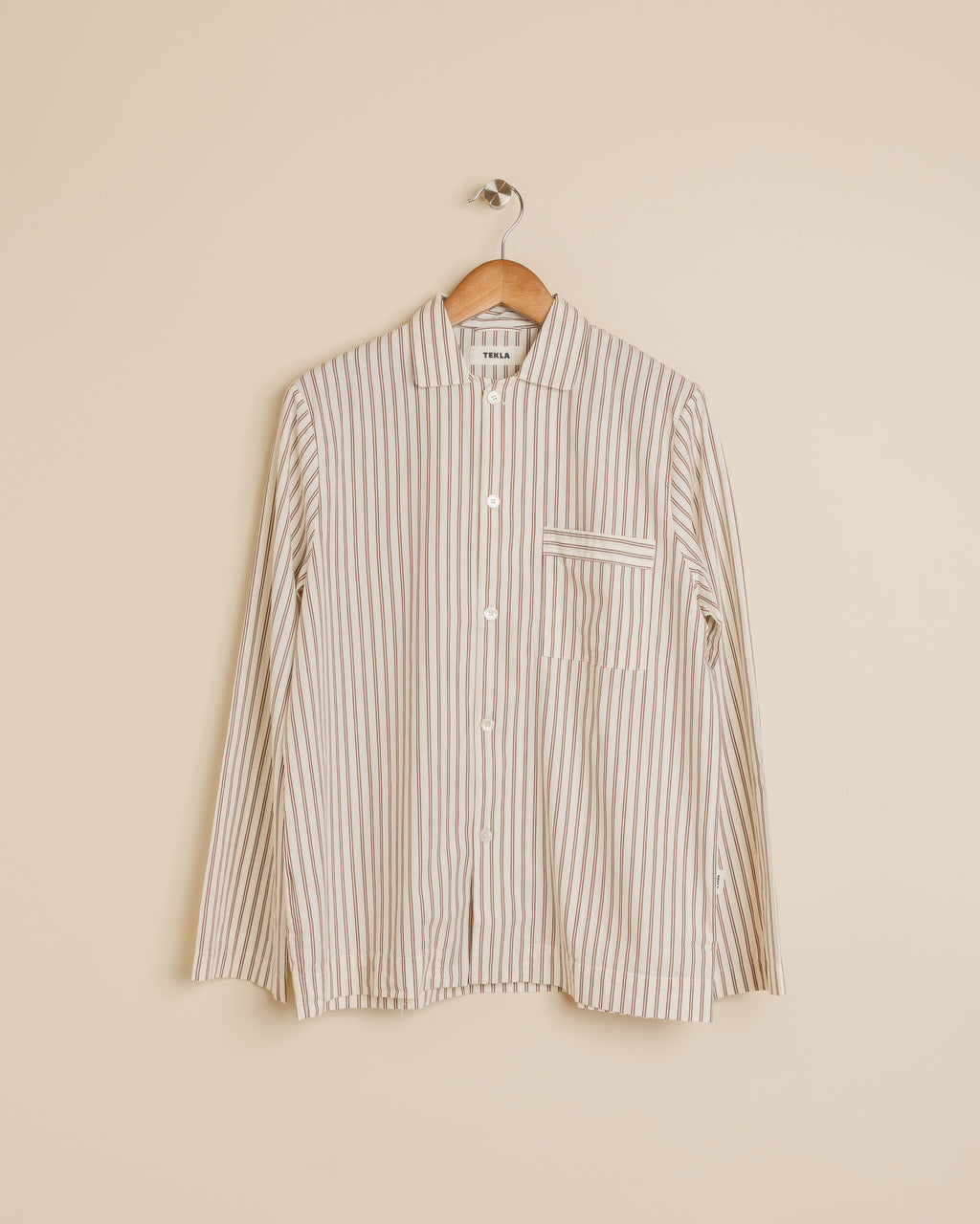 Long Sleeve Pyjama Shirt - Hopper Stripes