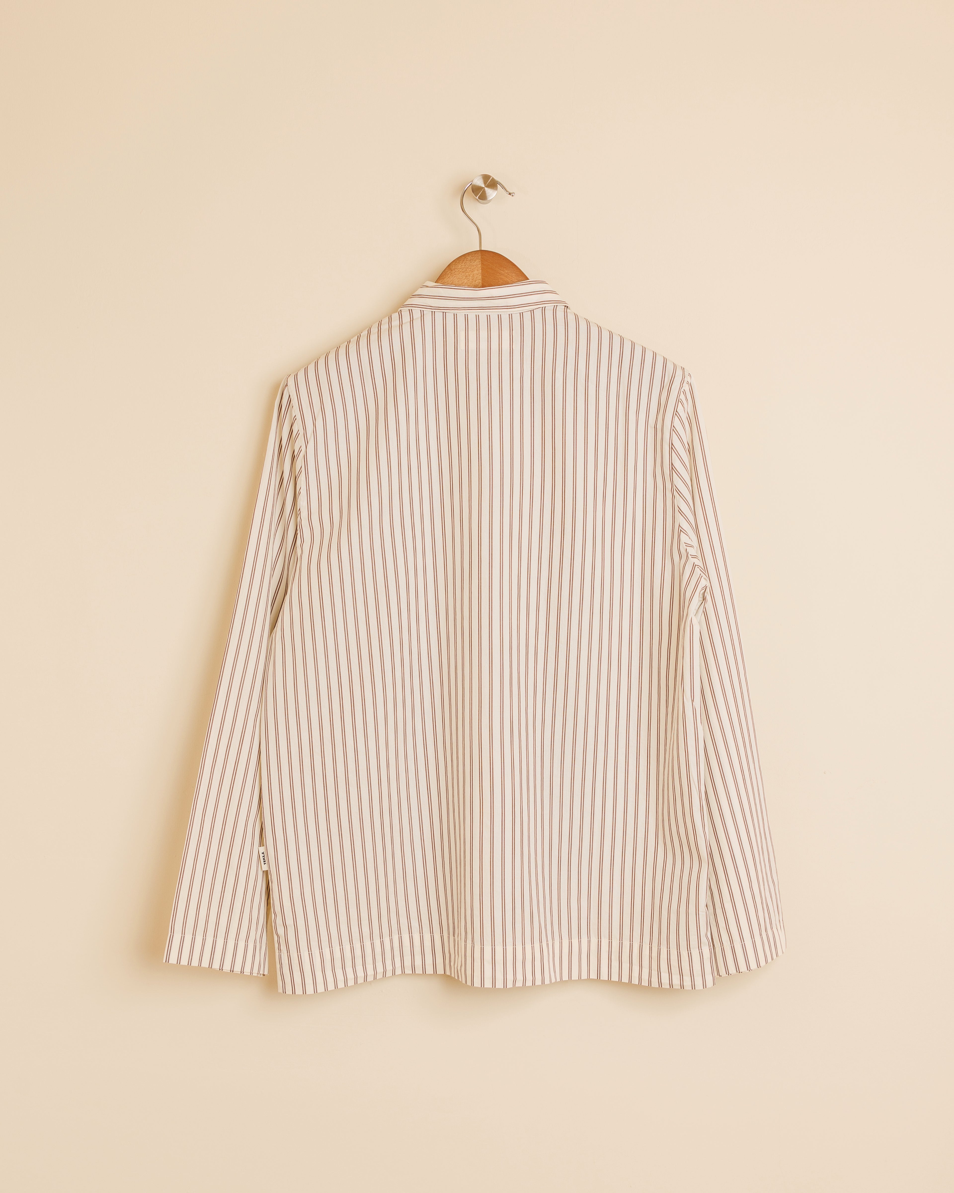 Long Sleeve Pyjama Shirt - Hopper Stripes