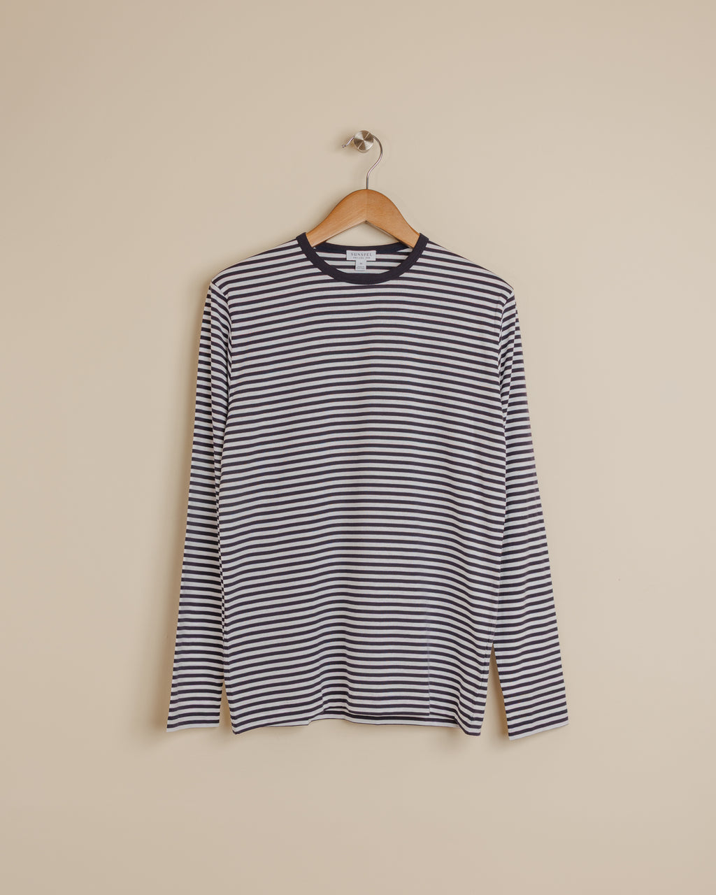 Long Sleeve Classic T-Shirt - Navy Stripe