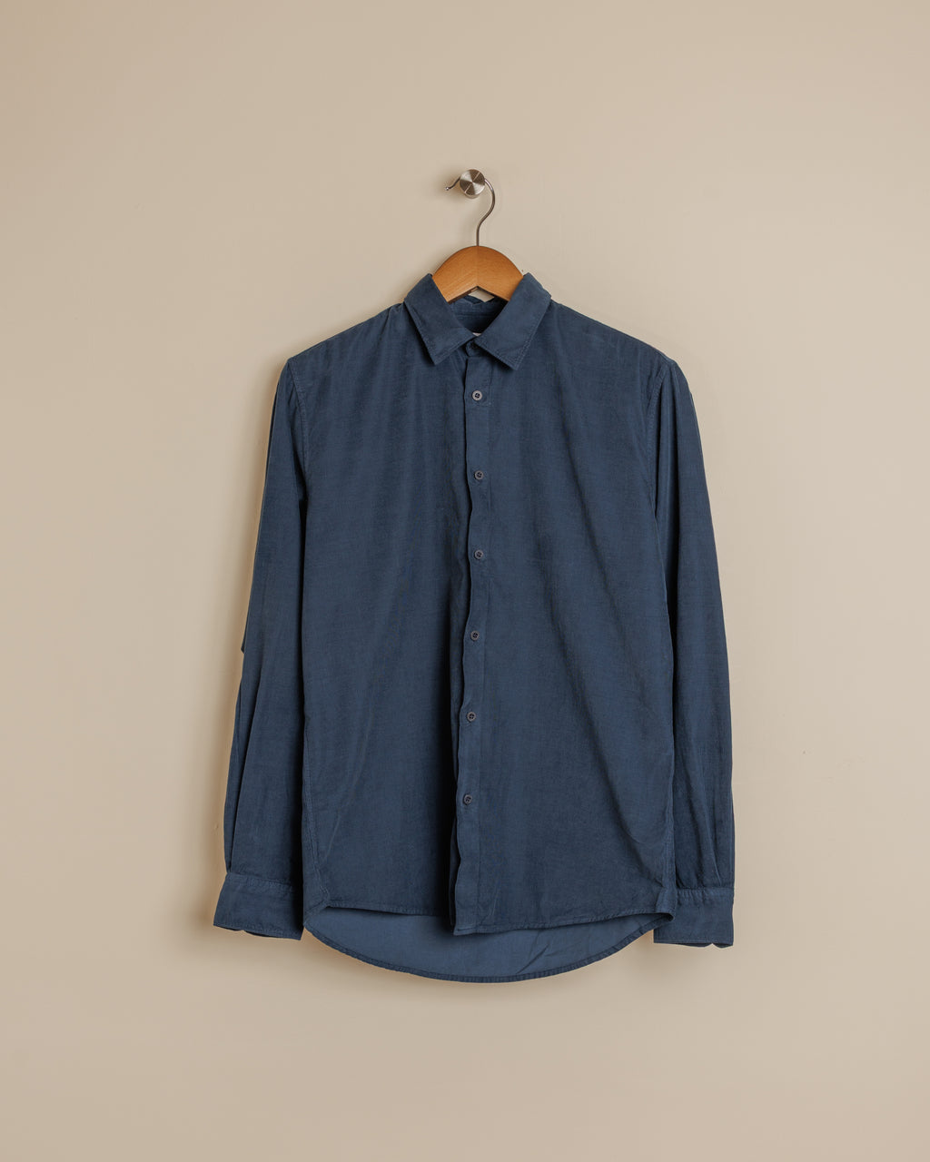 Fine Cord Shirt - Navy