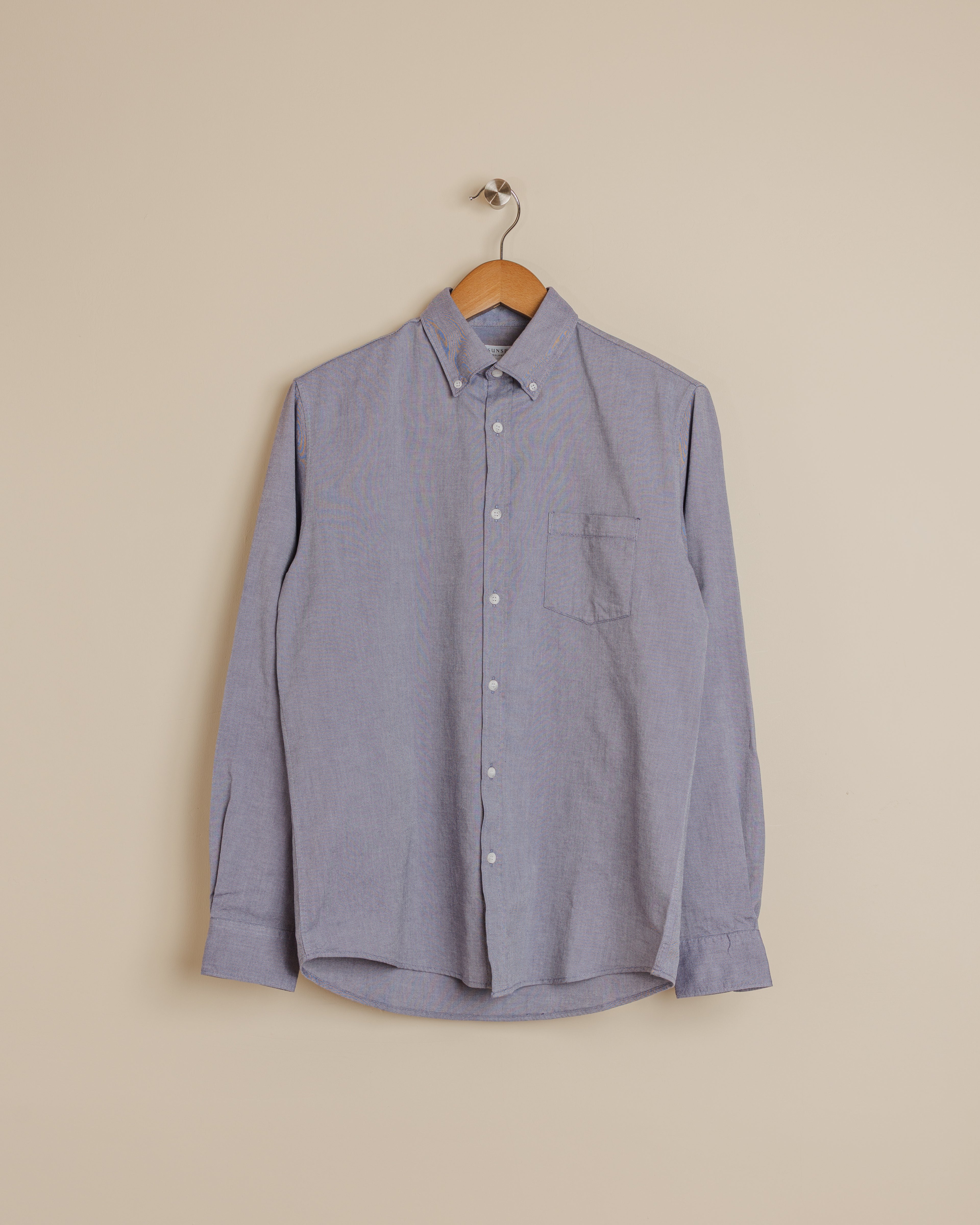 Button Down Oxford Shirt - Dark Blue
