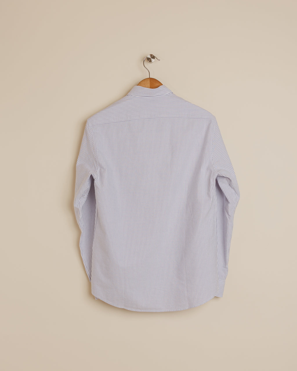 Button Down Oxford Shirt - Navy Stripe