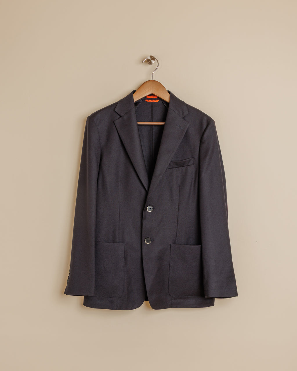 Borgo Flannel Jacket - Navy