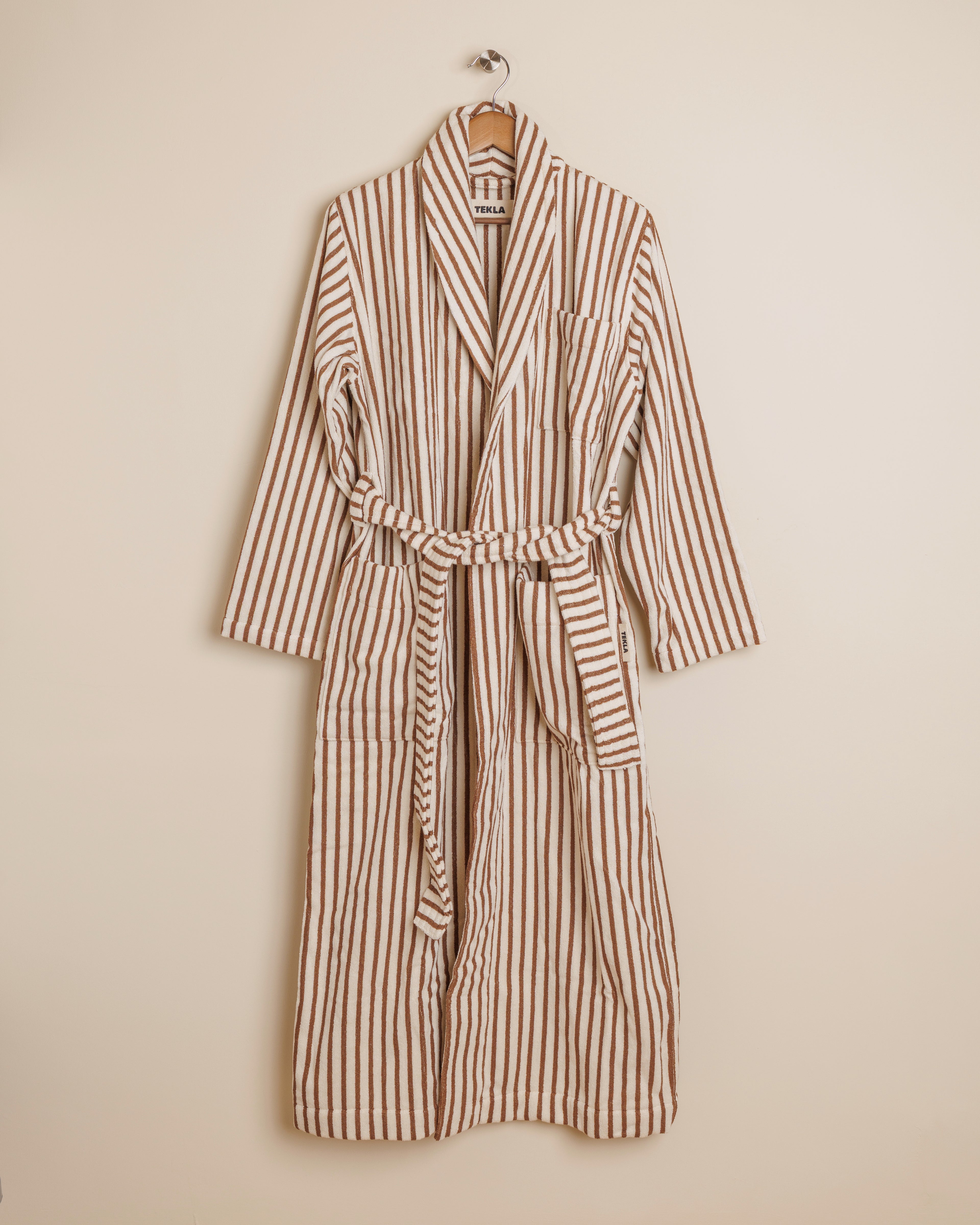 Classic Bathrobe - Kodiak Stripes