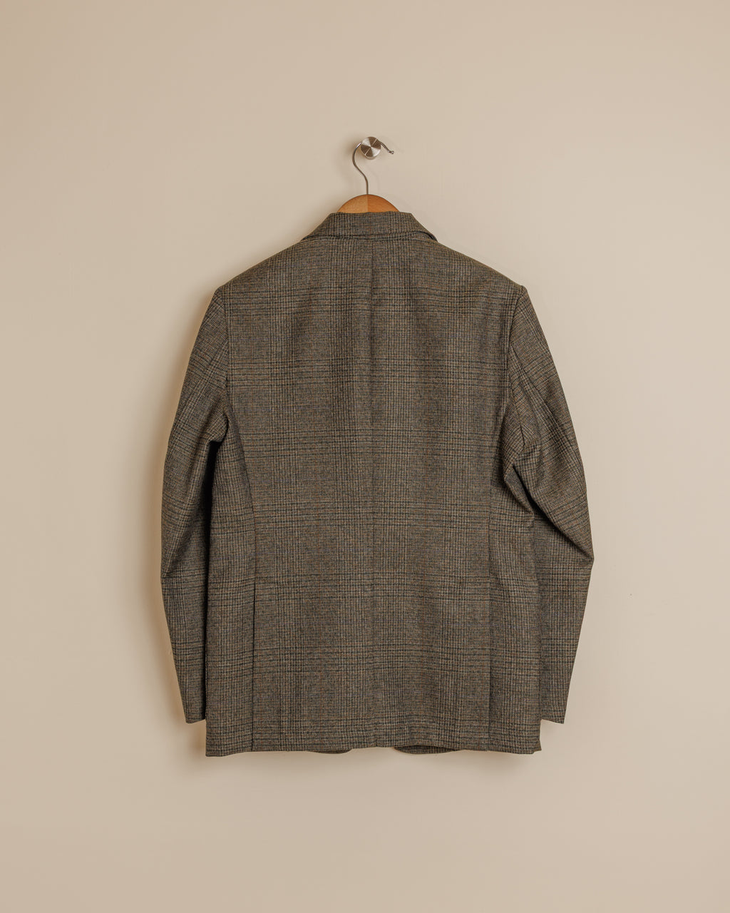 Borgo Checked Jacket - Olive/Grey