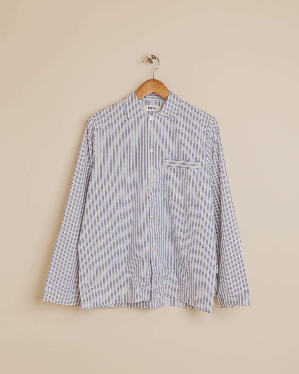 Long Sleeve Pyjama Shirt - Skagen Stripes