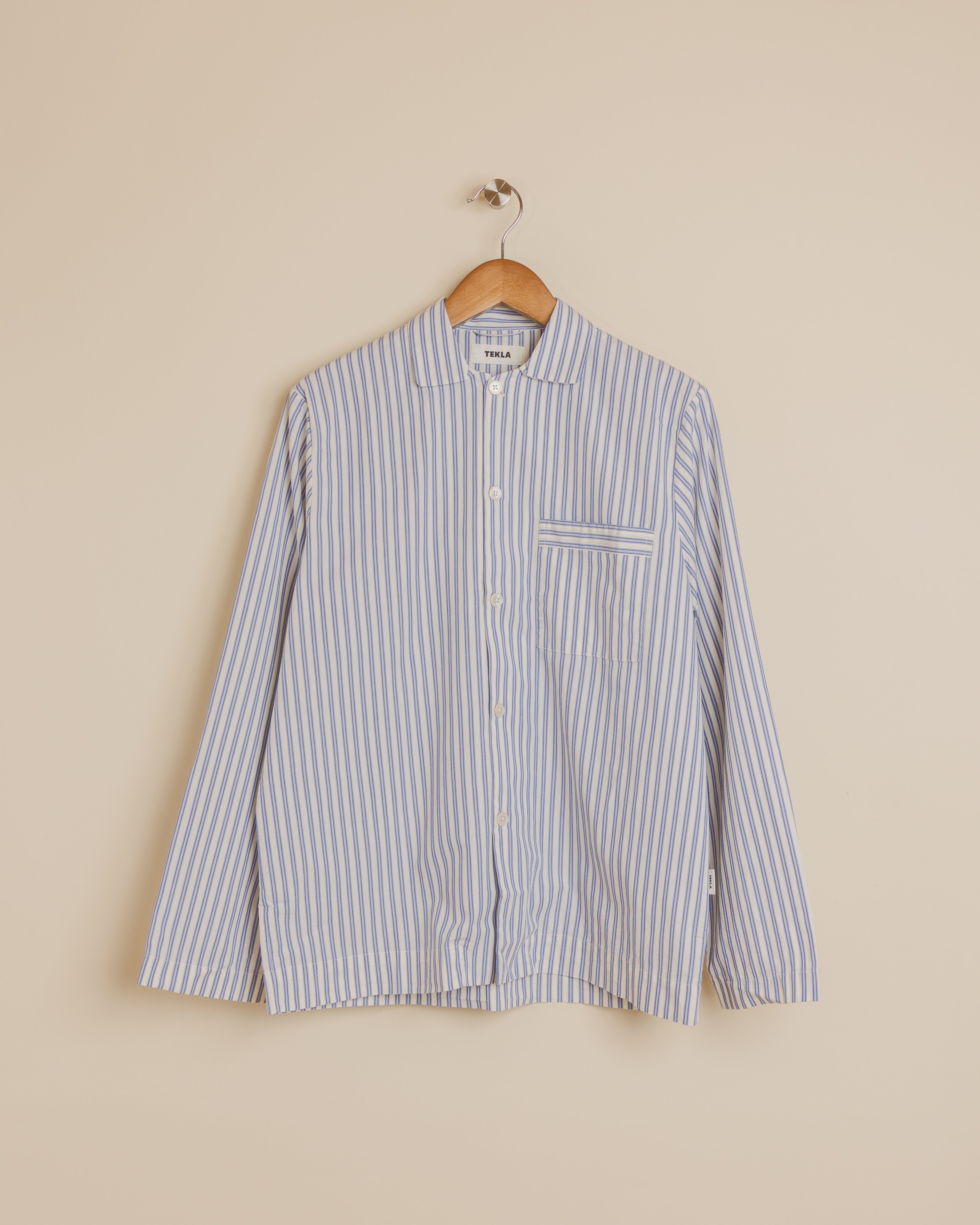 Long Sleeve Pyjama Shirt - Skagen Stripes