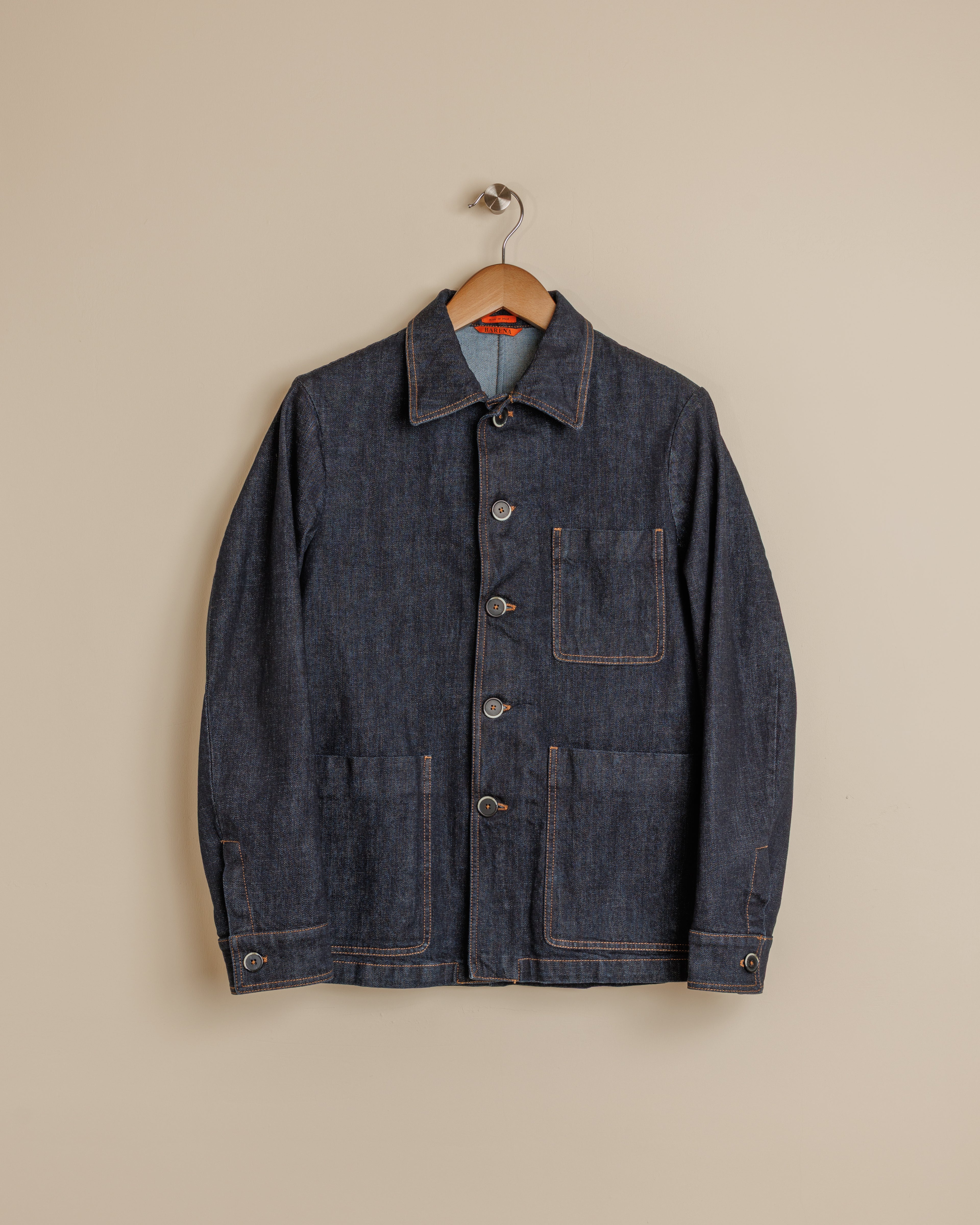 Orno Denim Overshirt - Navy
