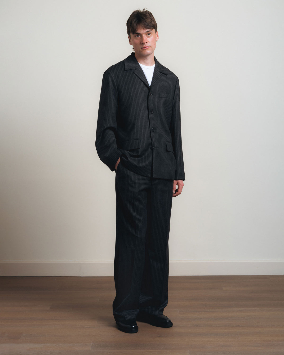 Sunflower 4 Button Blazer - Anthracite