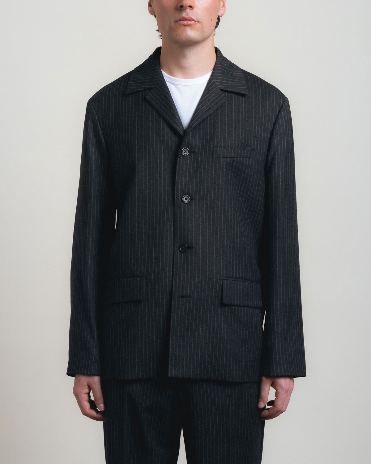 Sunflower 4 Button Blazer - Anthracite