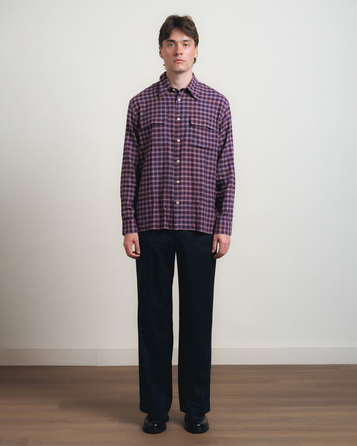 Sunflower New Pocket Shirt - Burgundy