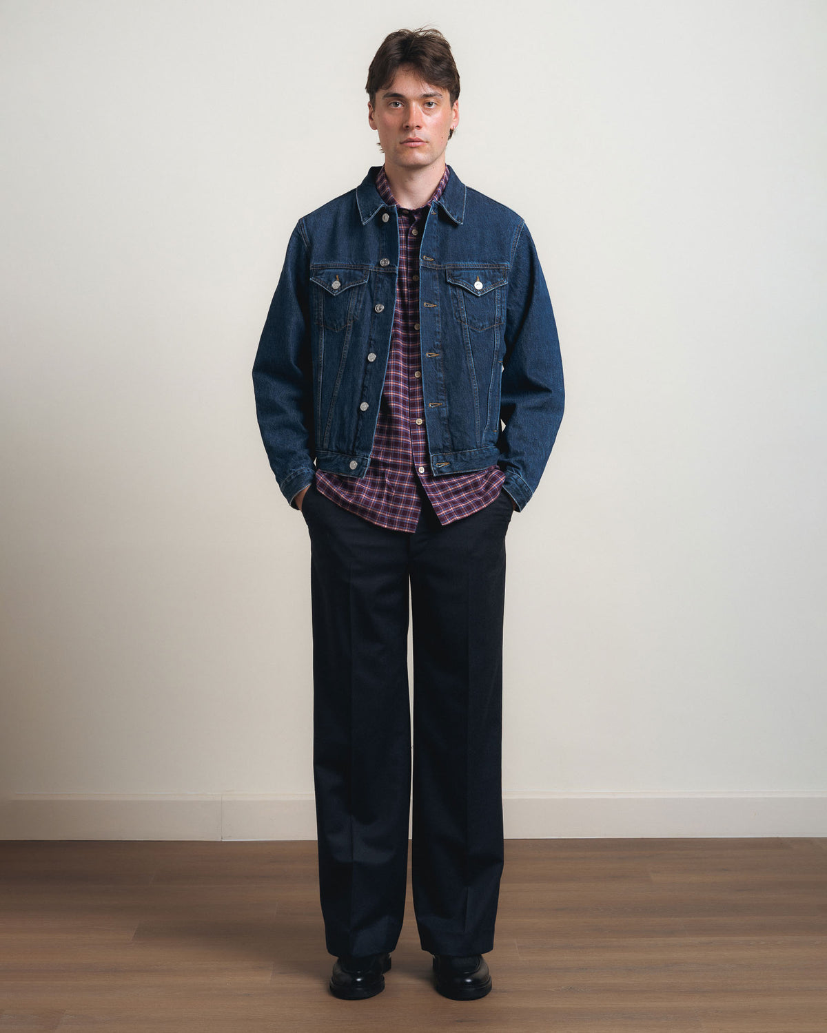 Sunflower Trucker Jacket - Blue Wash