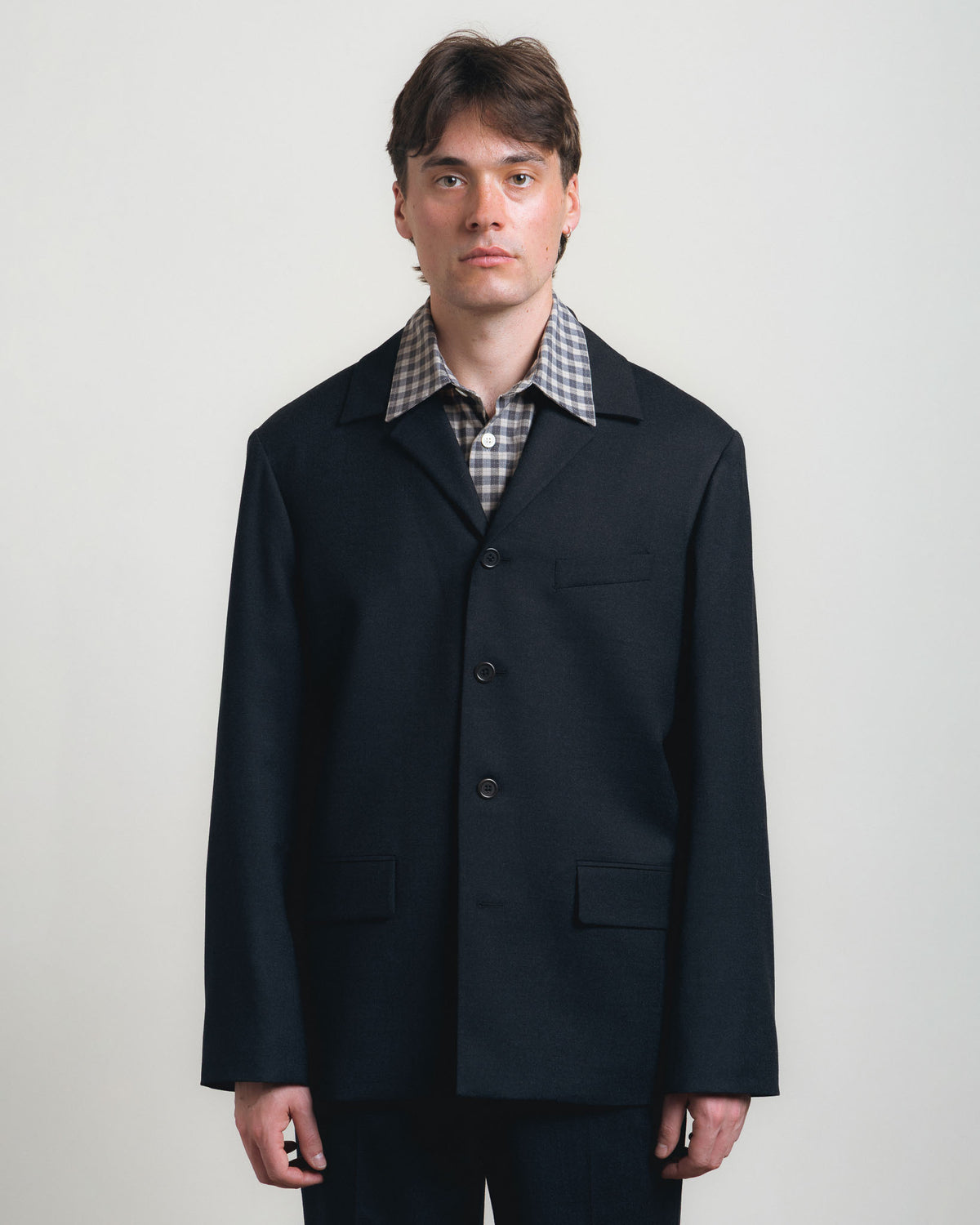 Sunflower 4 Button Blazer - Navy