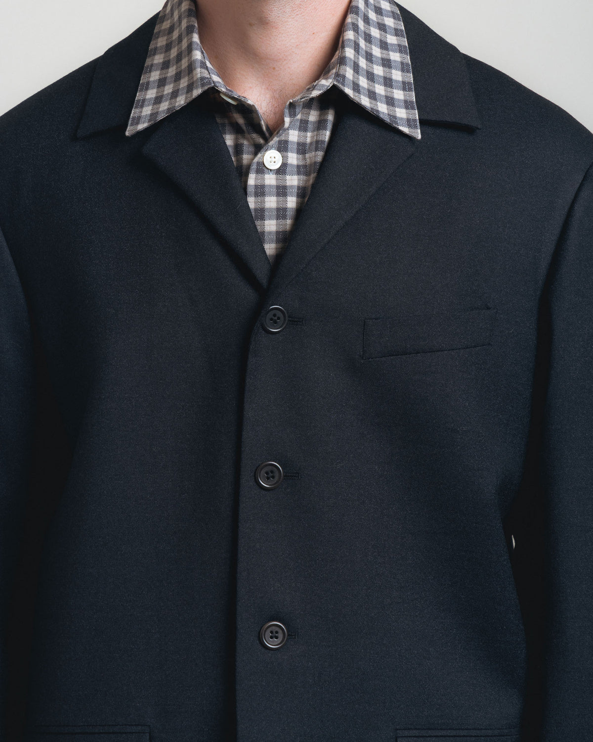 Sunflower 4 Button Blazer - Navy