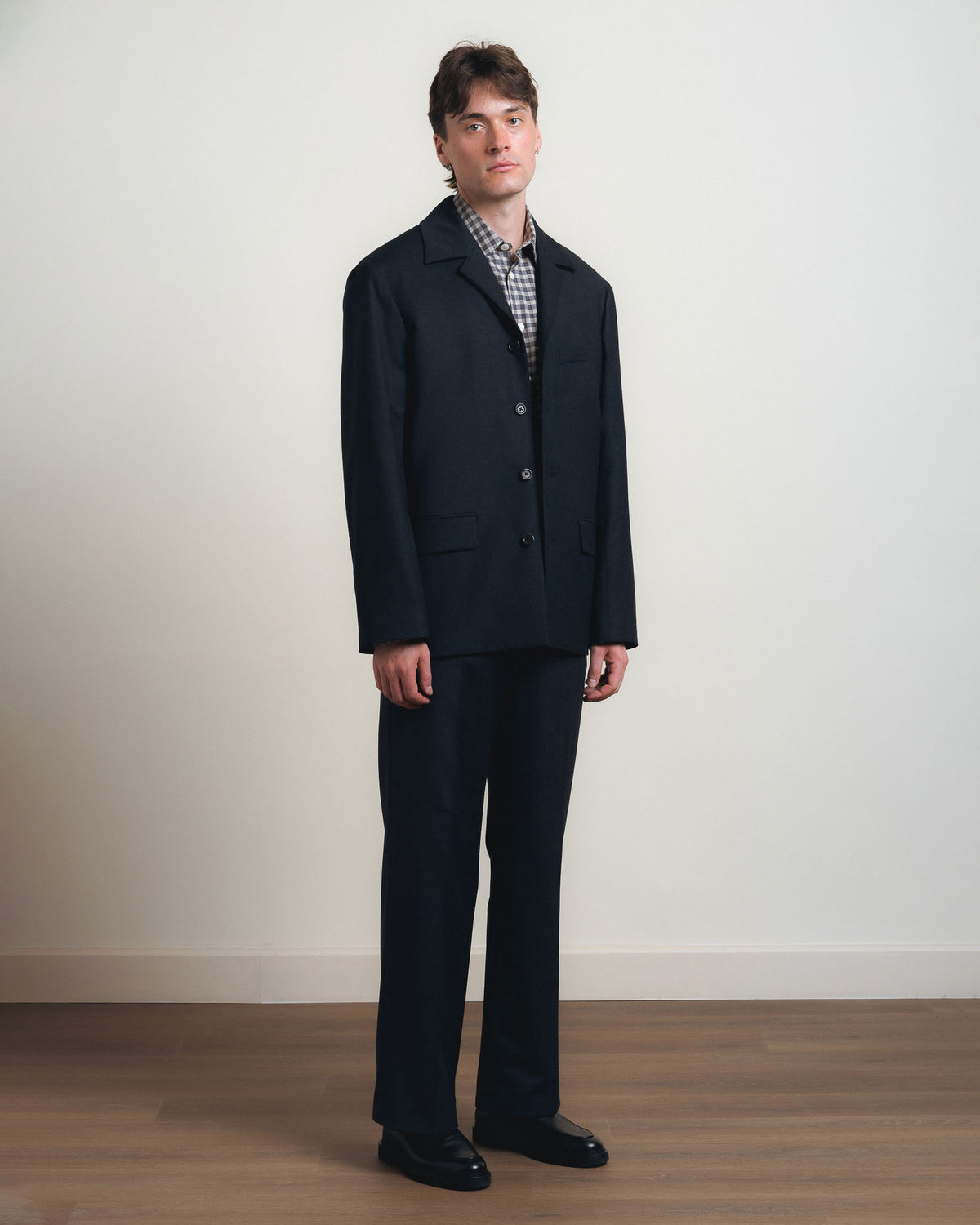 Sunflower 4 Button Blazer - Navy
