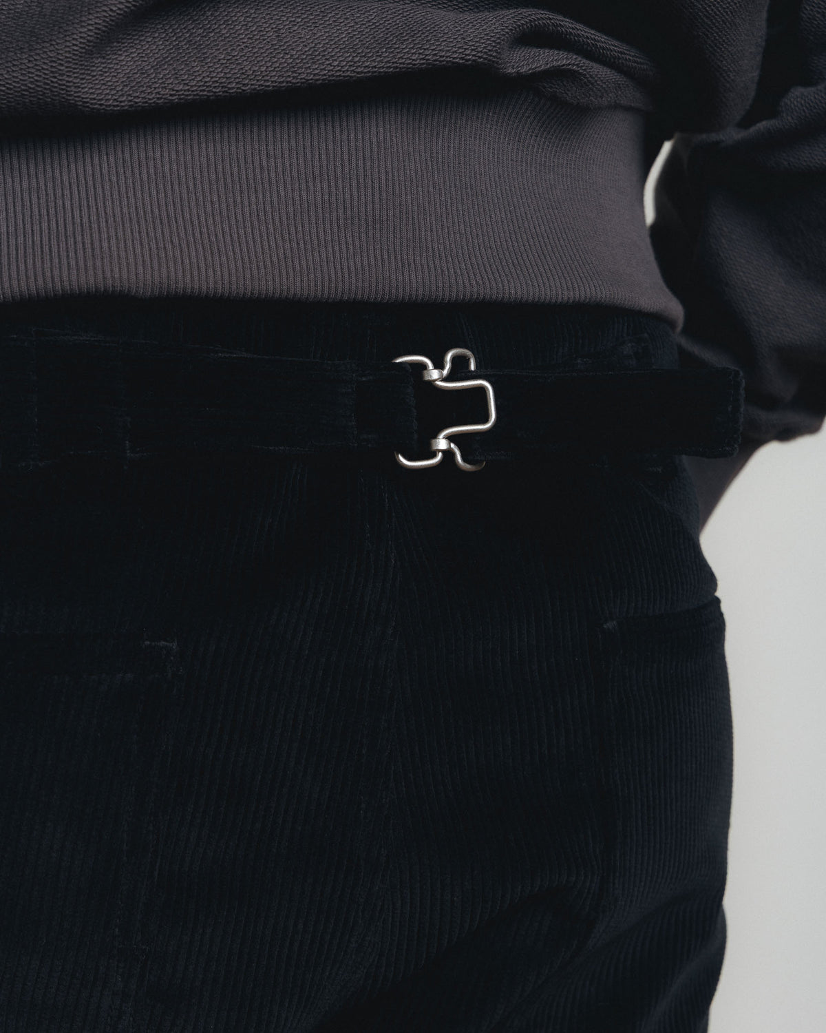 Fields Of Necessity Refined Work Trousers - Black