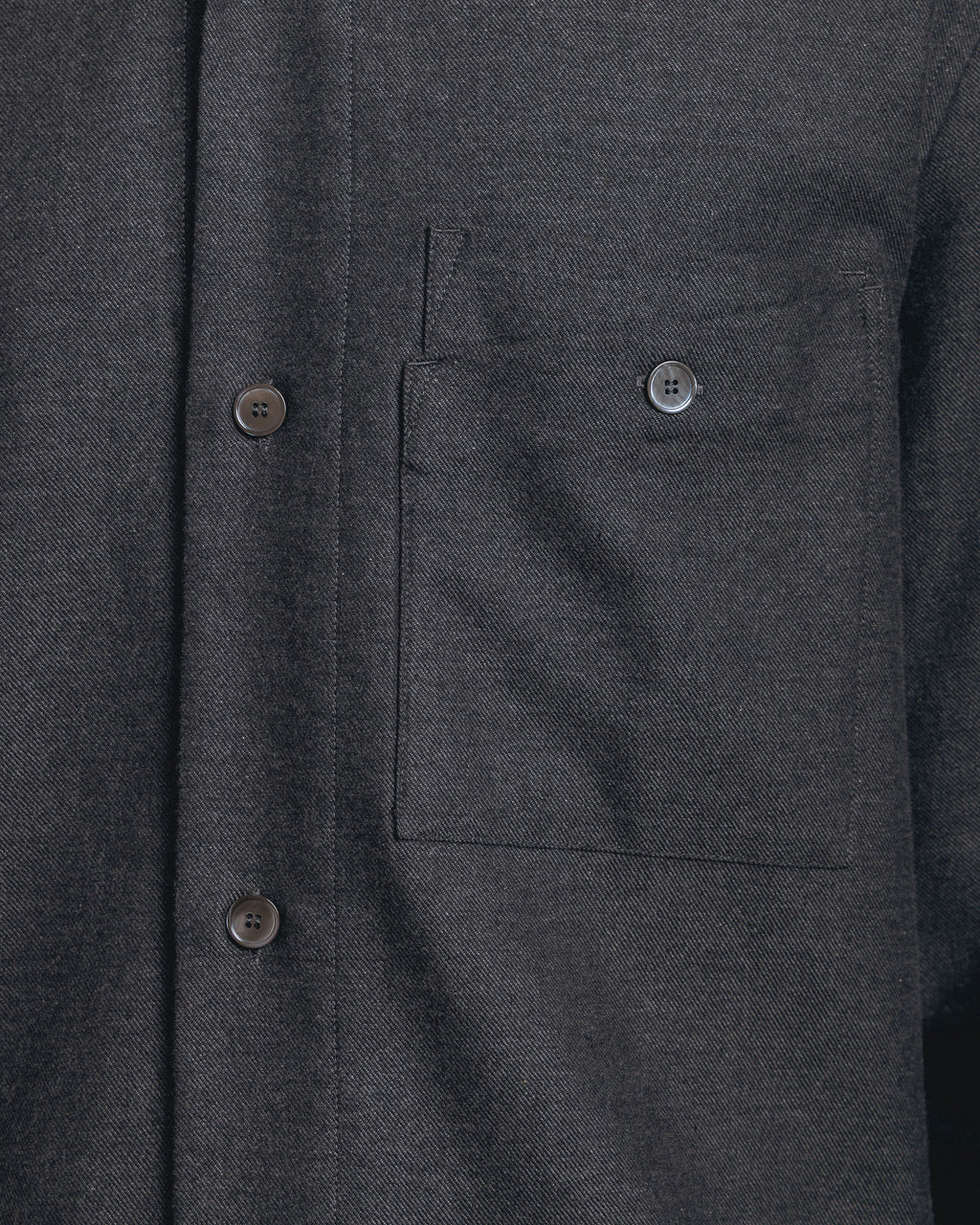 Fields Of Necessity Double Pocket Shirt - Grey