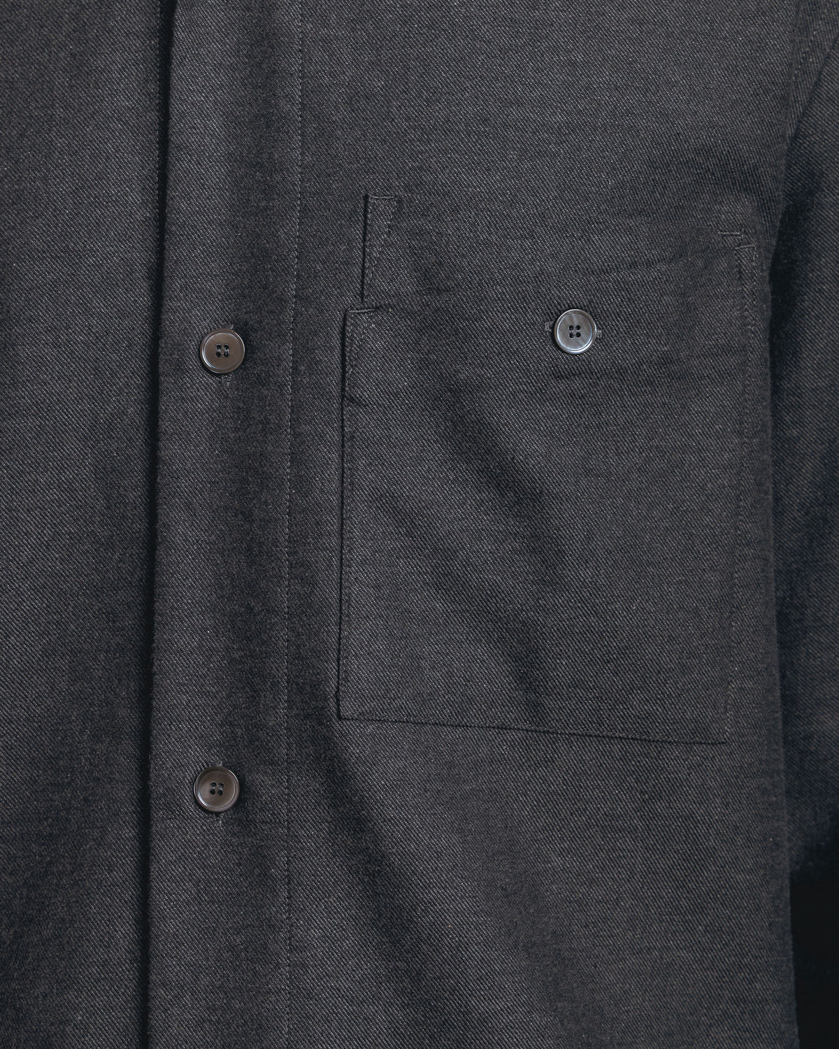 Fields Of Necessity Double Pocket Shirt - Grey