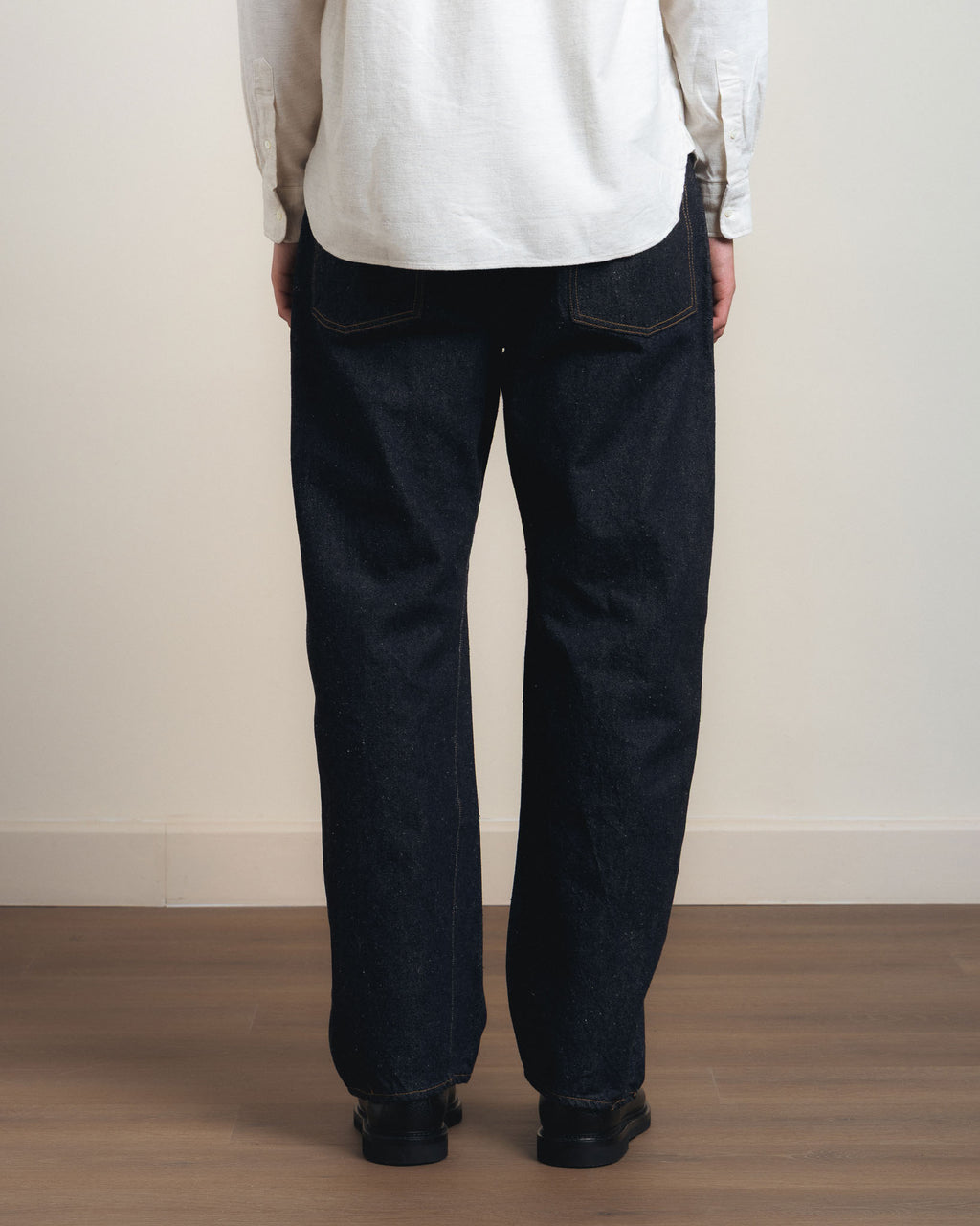 Kaptain Sunshine 1930 Straight Denim Pants - Indigo One Wash