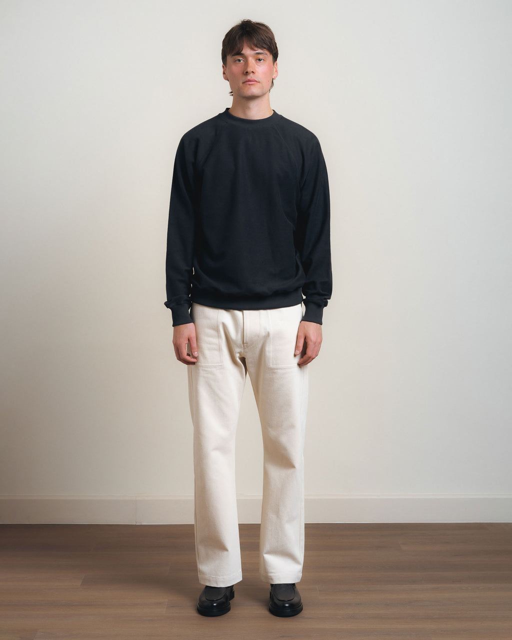 Fields Of Necessity Refined Work Trousers - Stone