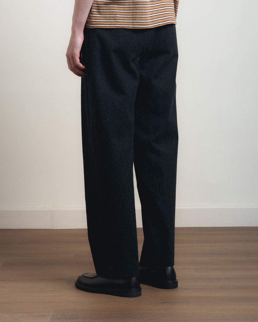 Kaptain Sunshine Wool Serge 2P Trousers - Charcoal