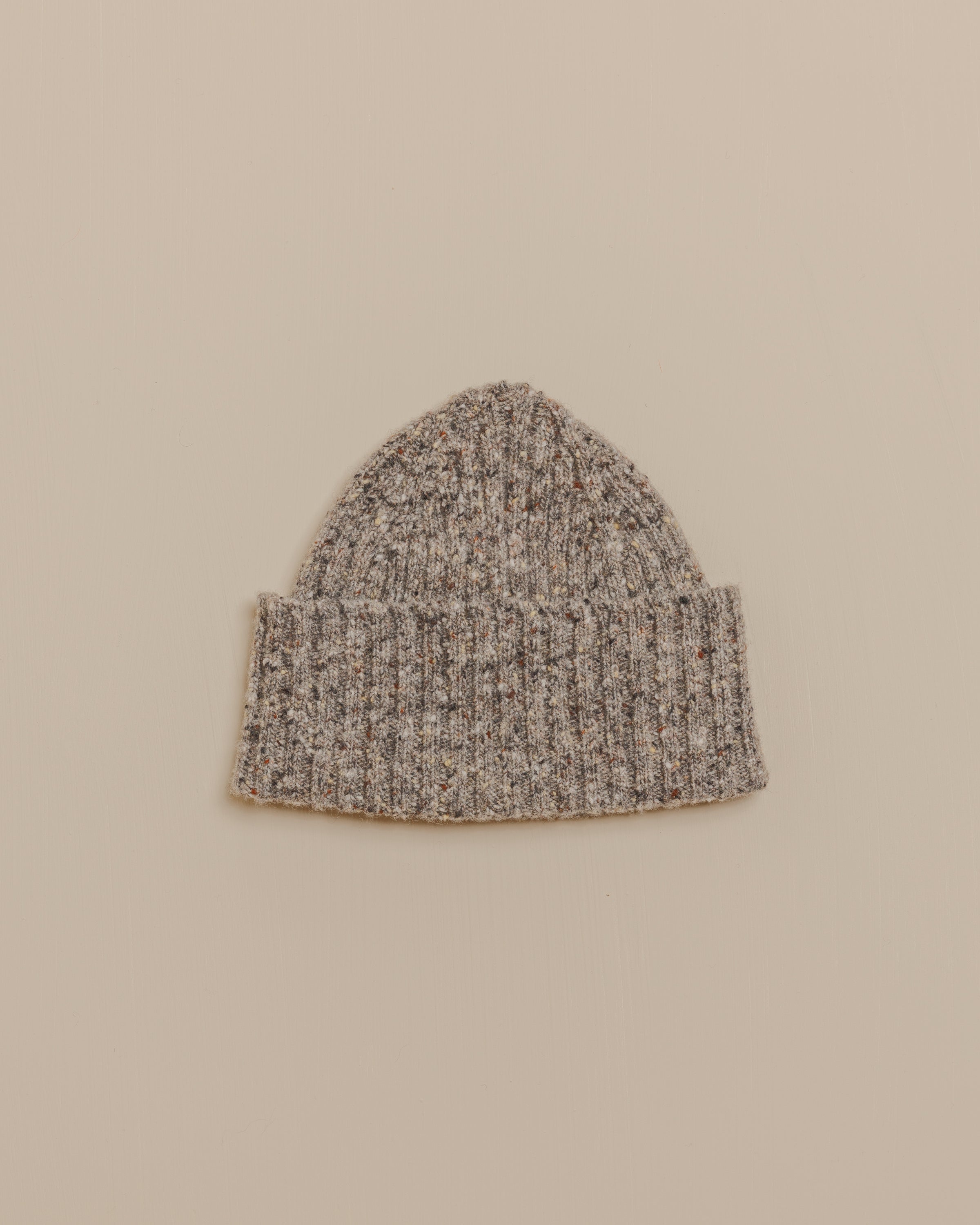 Donegal Merino Beanie - Grey