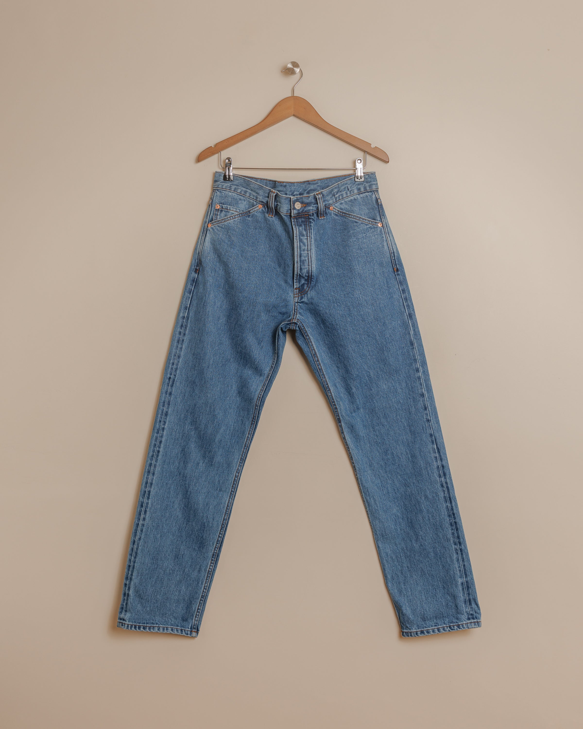 5-Pocket Japanese Selvedge Mid Jean - Bleach