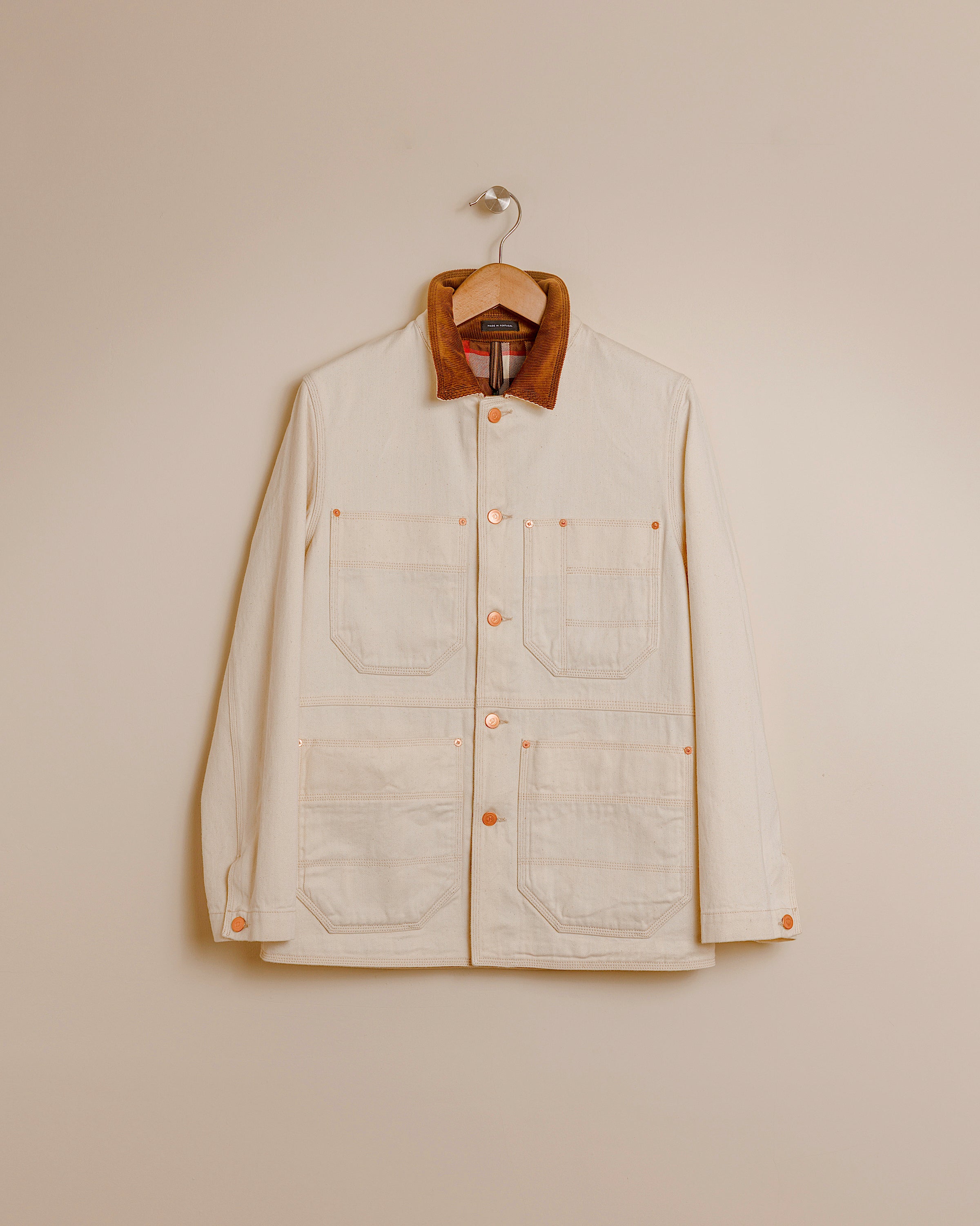 Denim Welder Jacket - Ecru