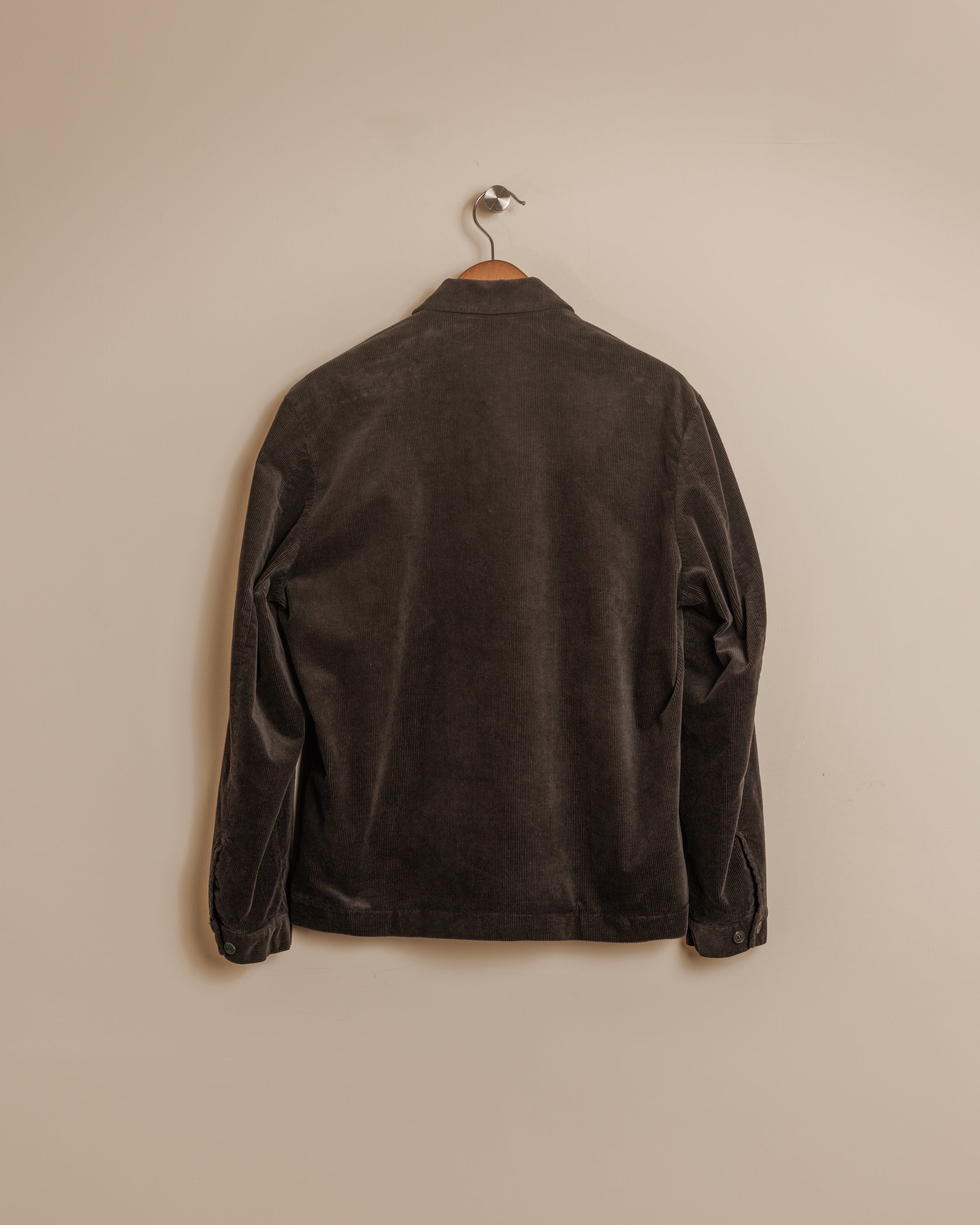 Cord Harrington Jacket - Dark Green