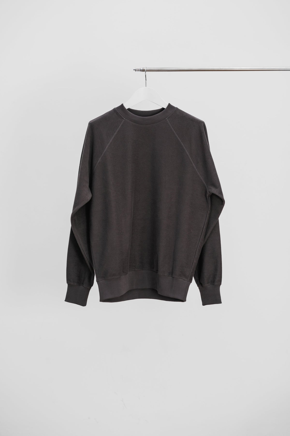 Fields Of Necessity Reversed Terry Sweatshirt - Grape