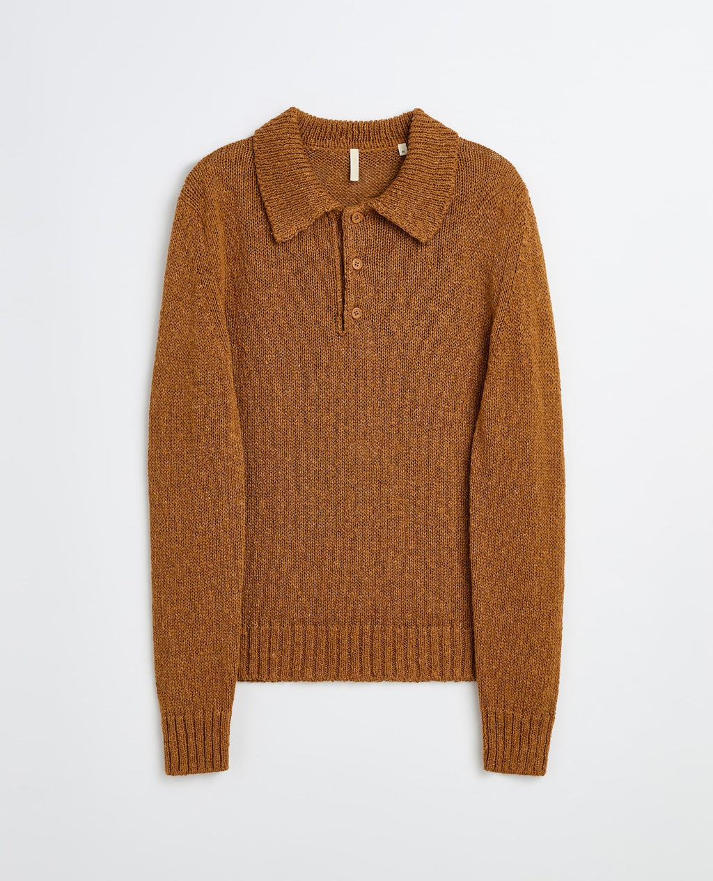 Sunflower Linen Polo - Light Brown