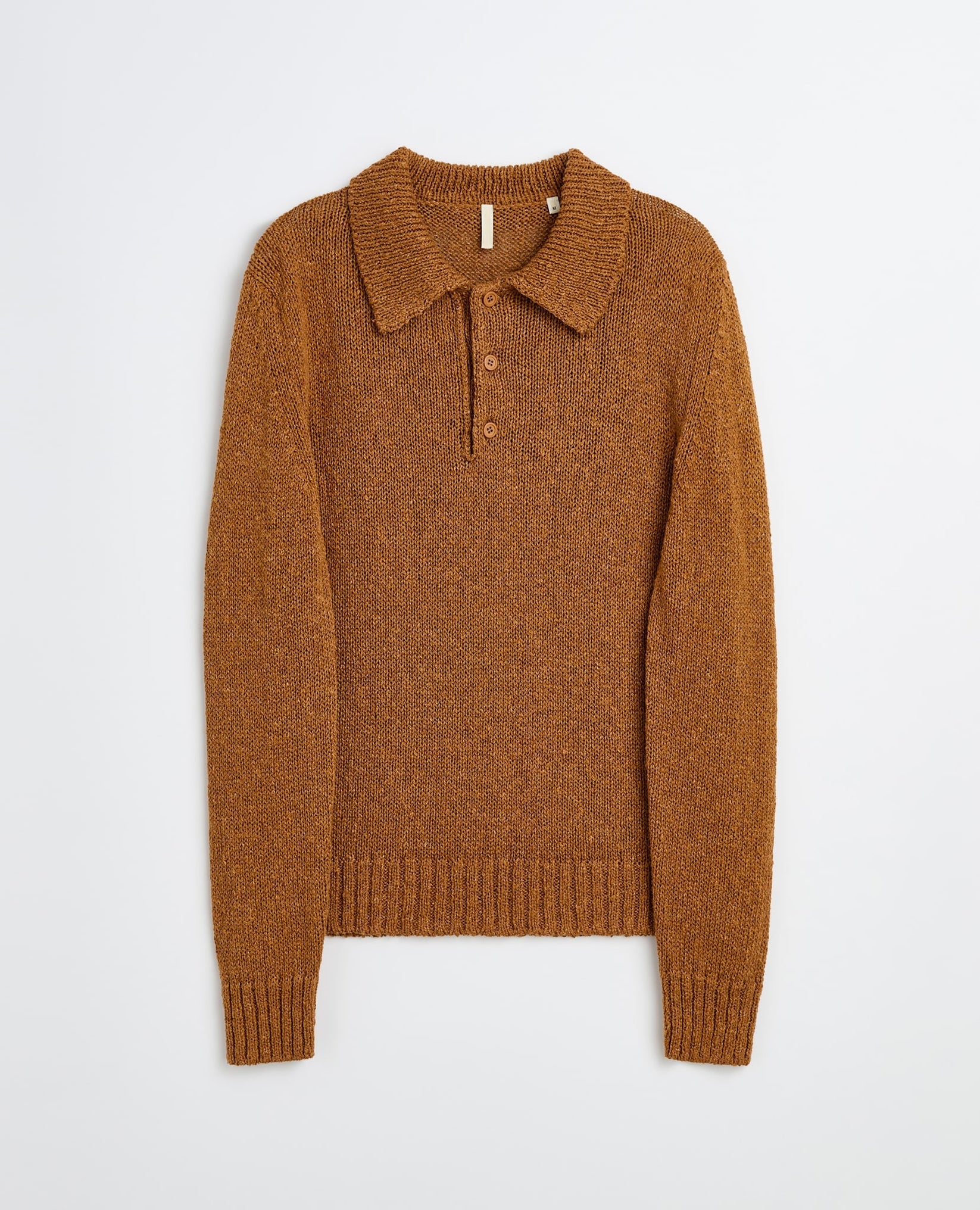 Sunflower Linen Polo - Light Brown