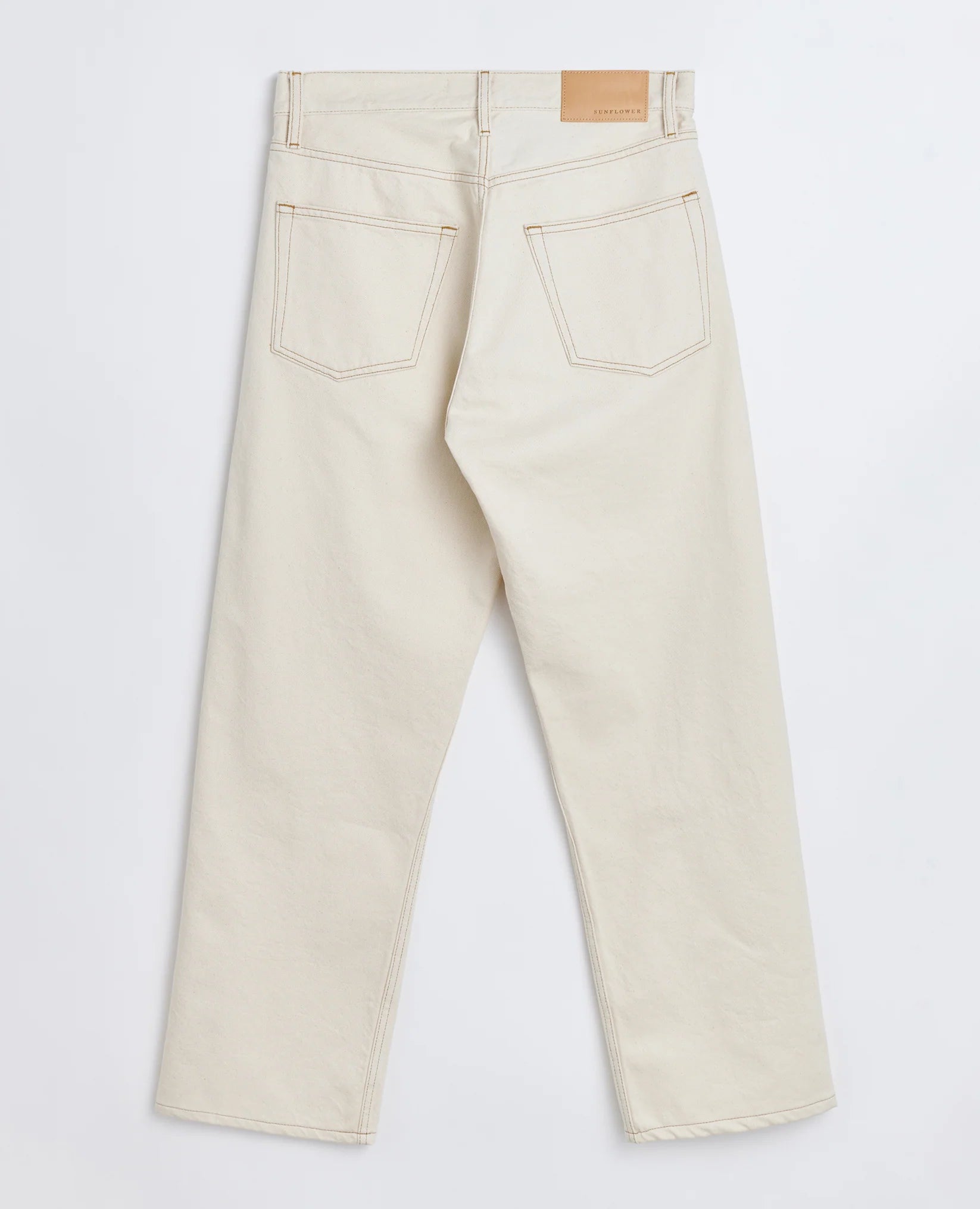 Sunflower Loose Jeans - Ecru Contrast