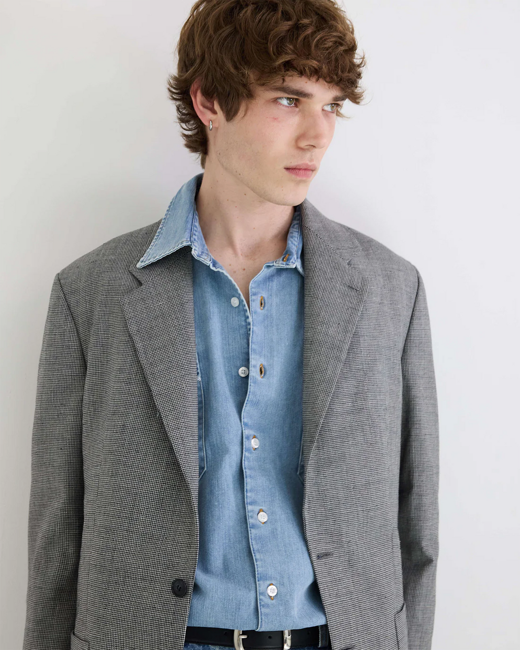Carter Young Elias Unsctructured Blazer - Puppy Tooth