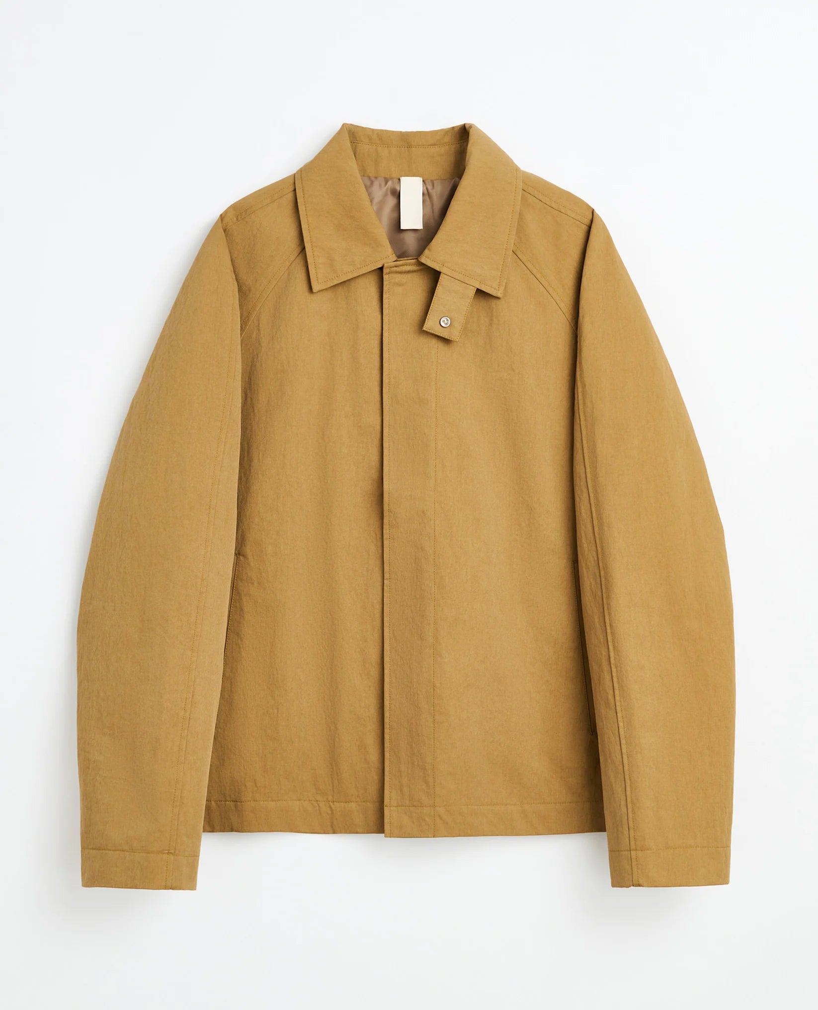 Sunflower Short Raglan Coat - Dark Sand