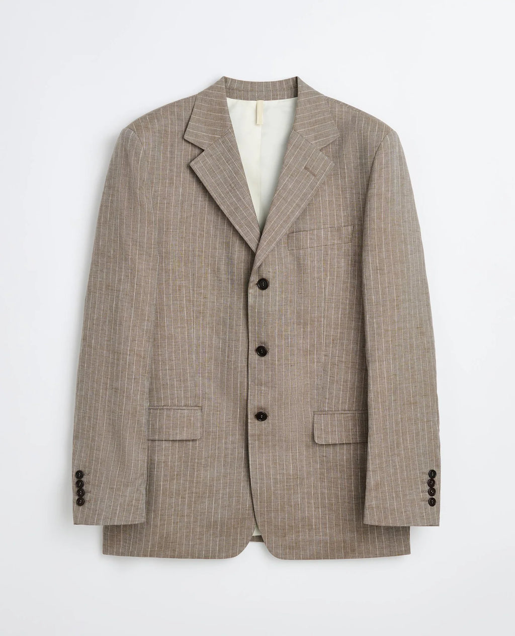 Sunflower Show Blazer - Dark Sand Stripe