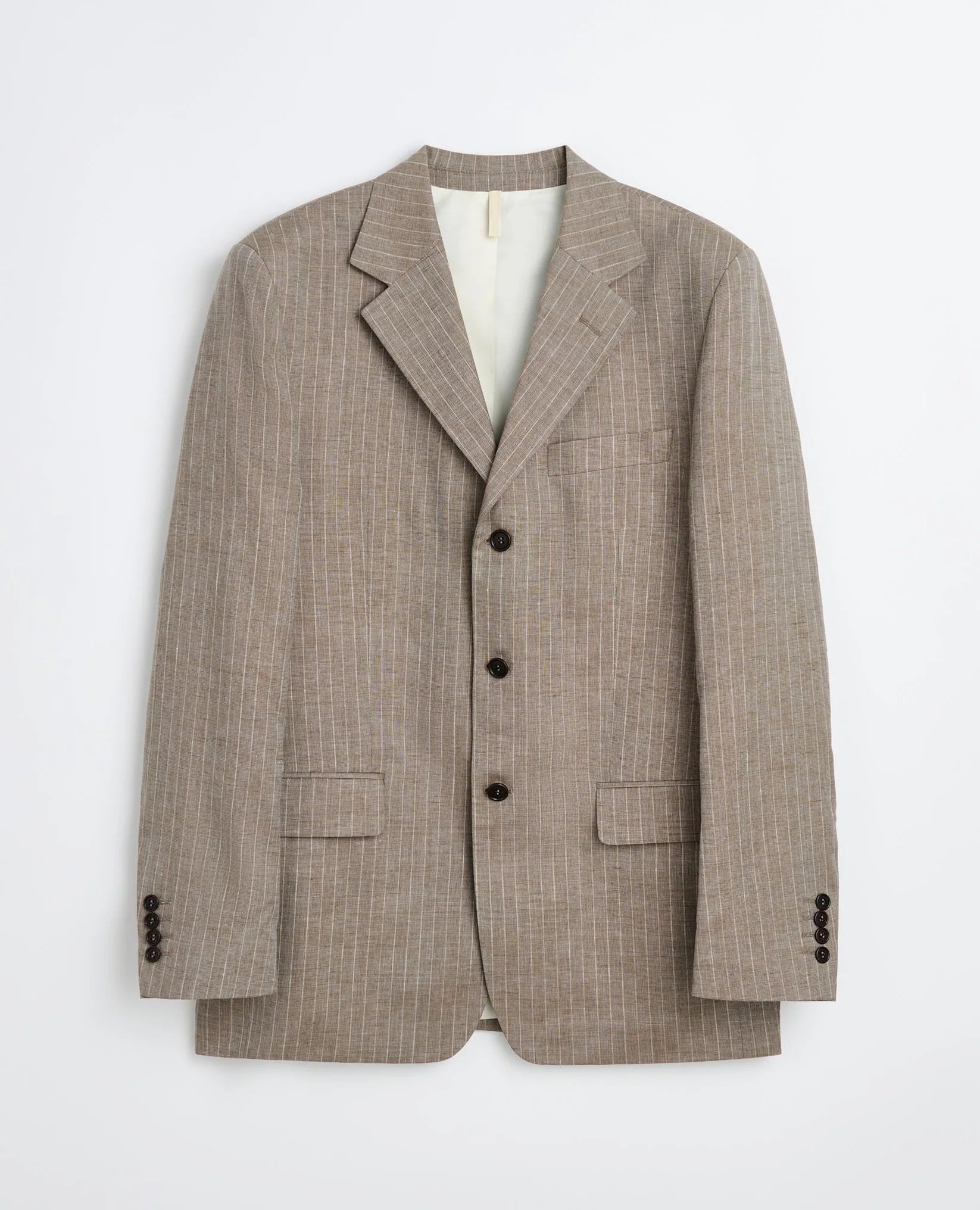 Sunflower Show Blazer - Dark Sand Stripe
