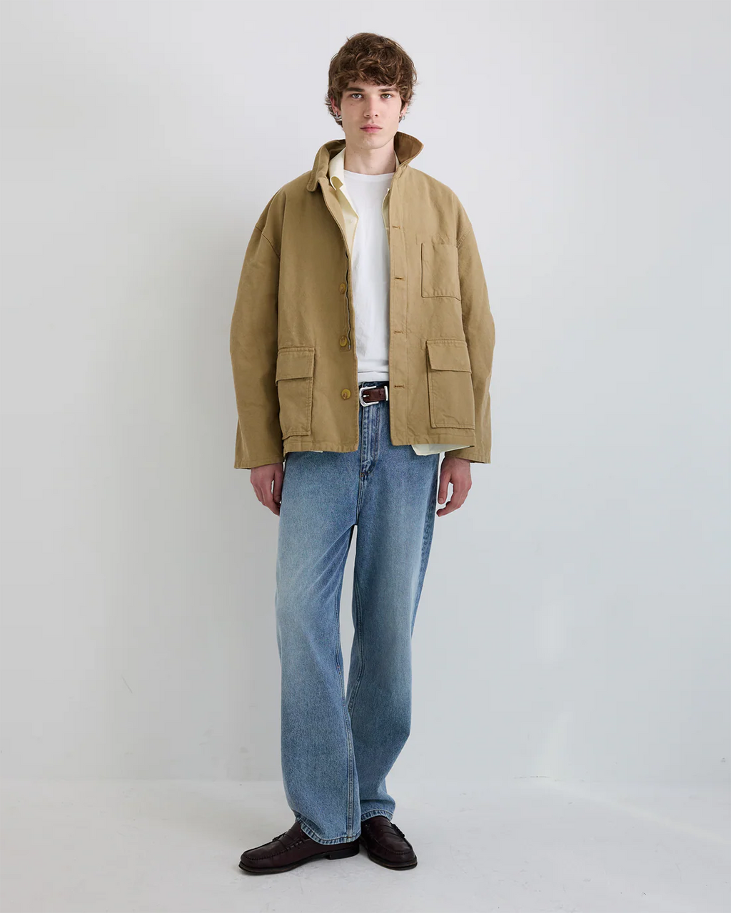 Carter Young Sil Utility Jacket - Honey