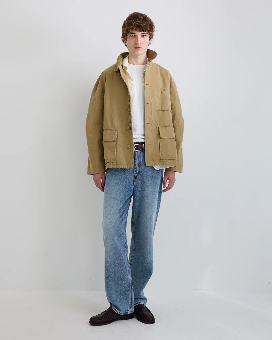 Carter Young Sil Utility Jacket - Honey
