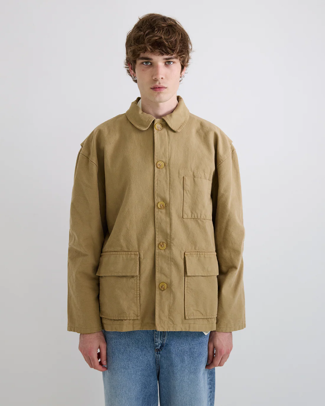Carter Young Sil Utility Jacket - Honey