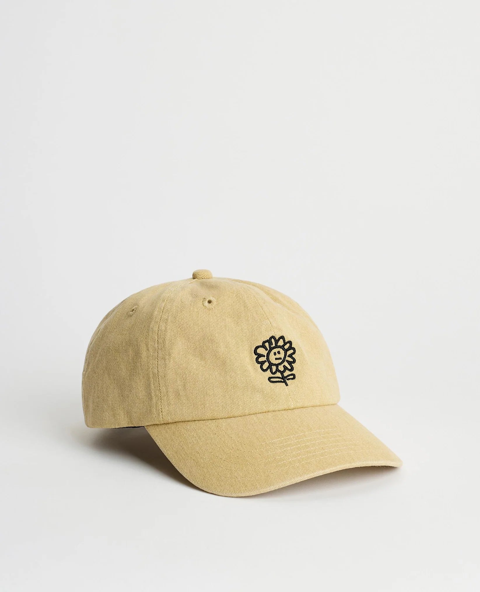 Sunflower Distressed Dad Cap - Dark Sand