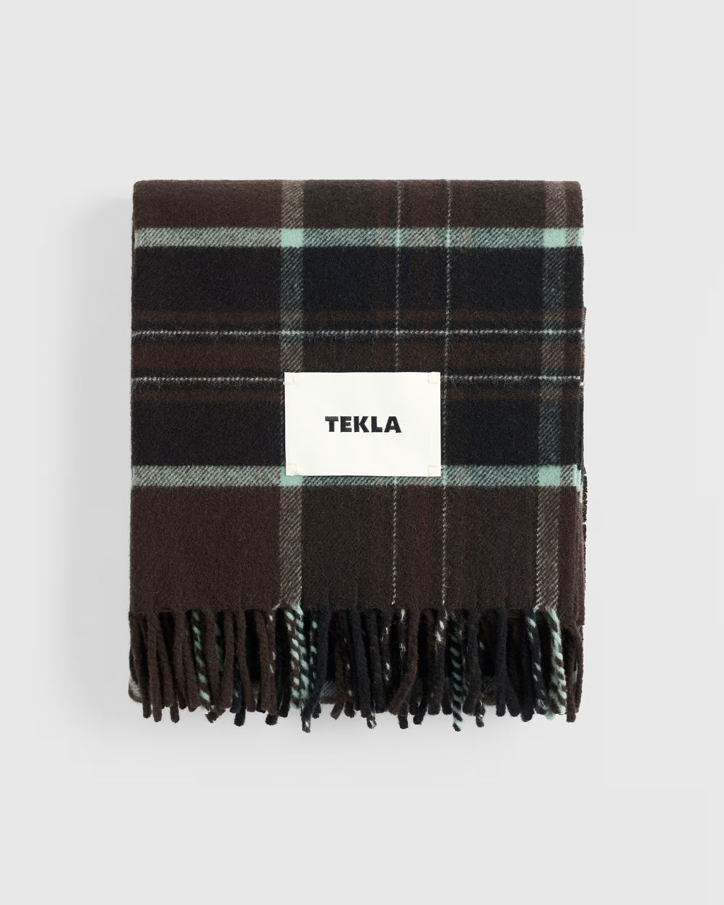 TEKLA Lambswool Blanket - Fearn Plaid